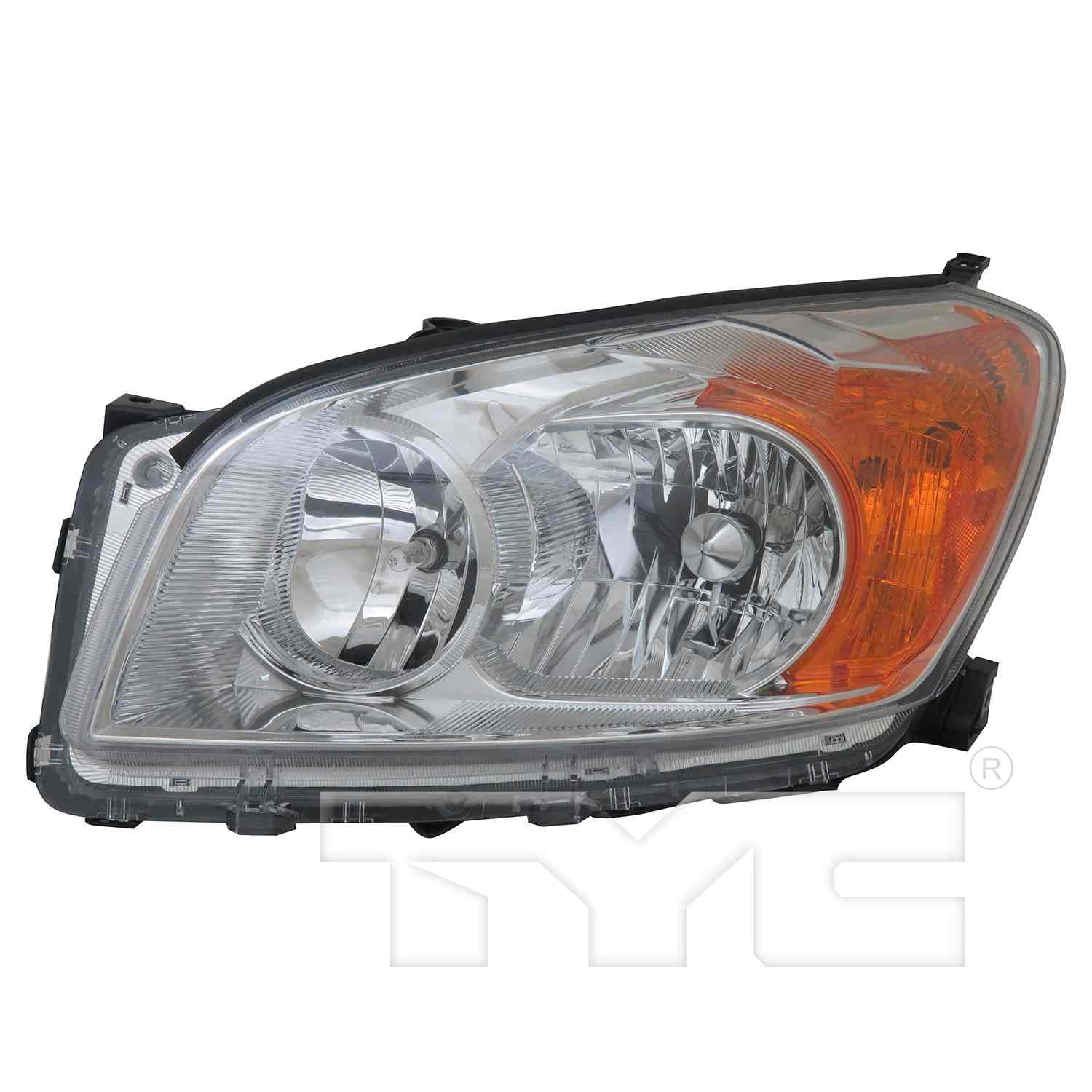 TYC Headlight Assembly  top view frsport 20-9158-00