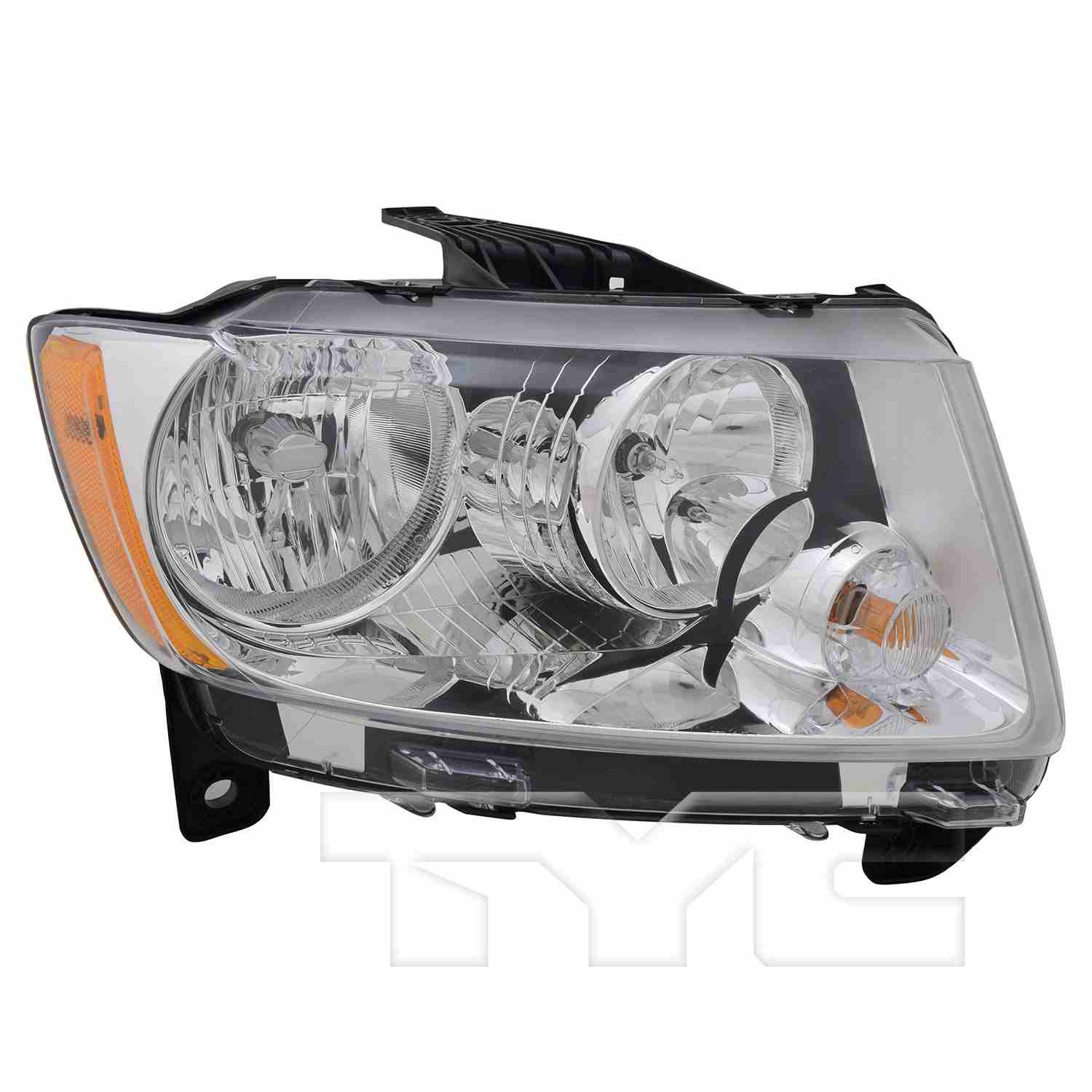 TYC Headlight Assembly  top view frsport 20-9165-00-9