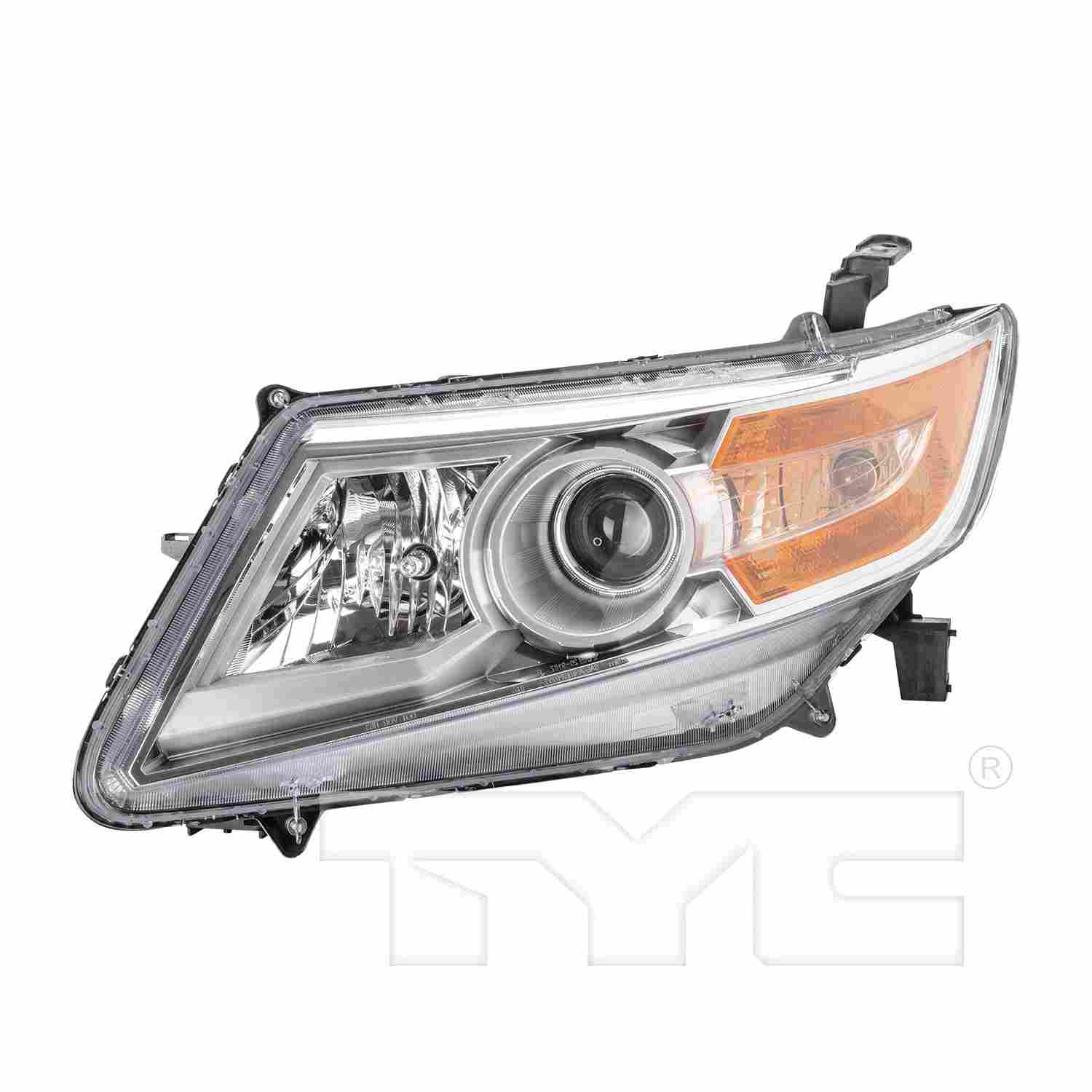 TYC Headlight Assembly  top view frsport 20-9188-00-9