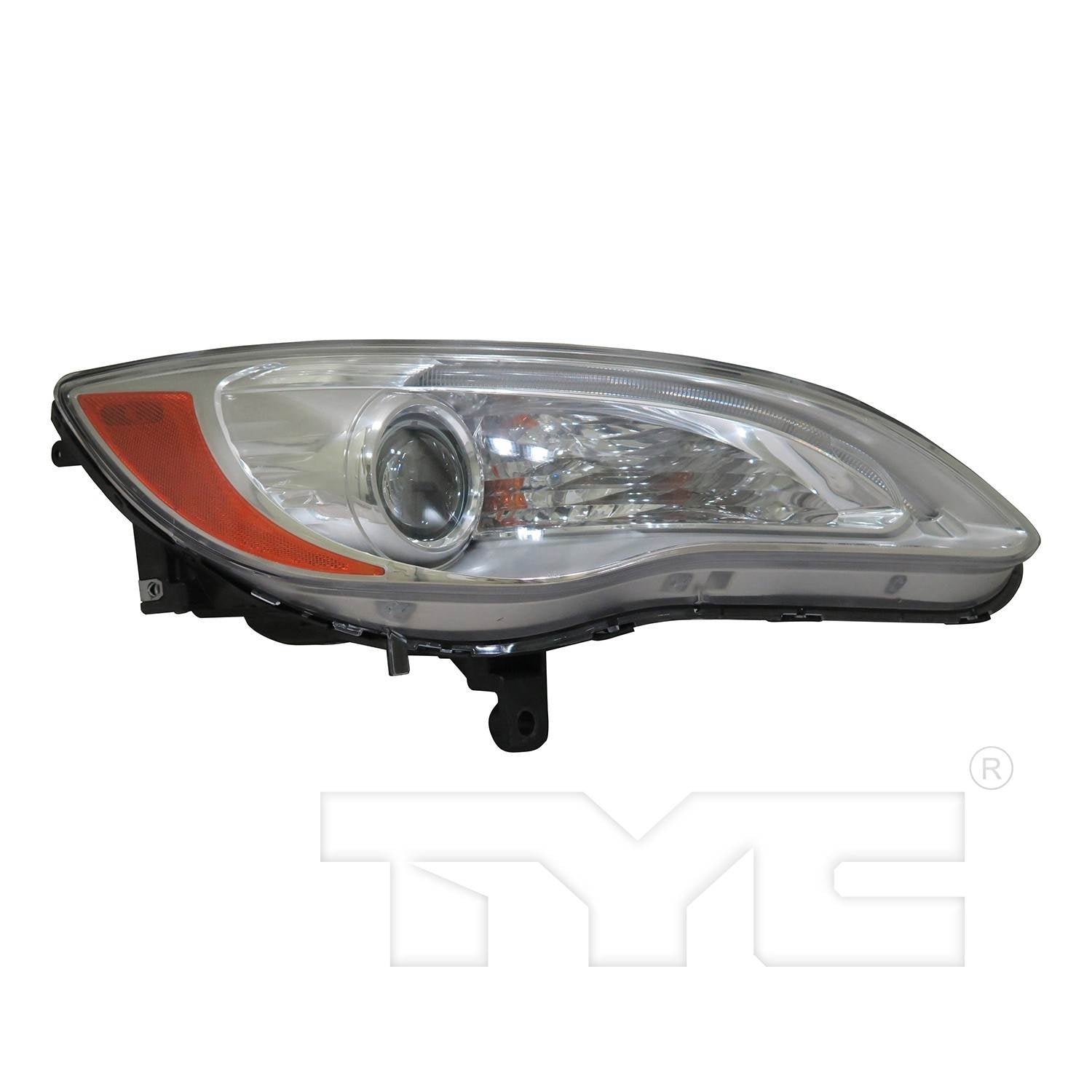 TYC Headlight Assembly  top view frsport 20-9197-00