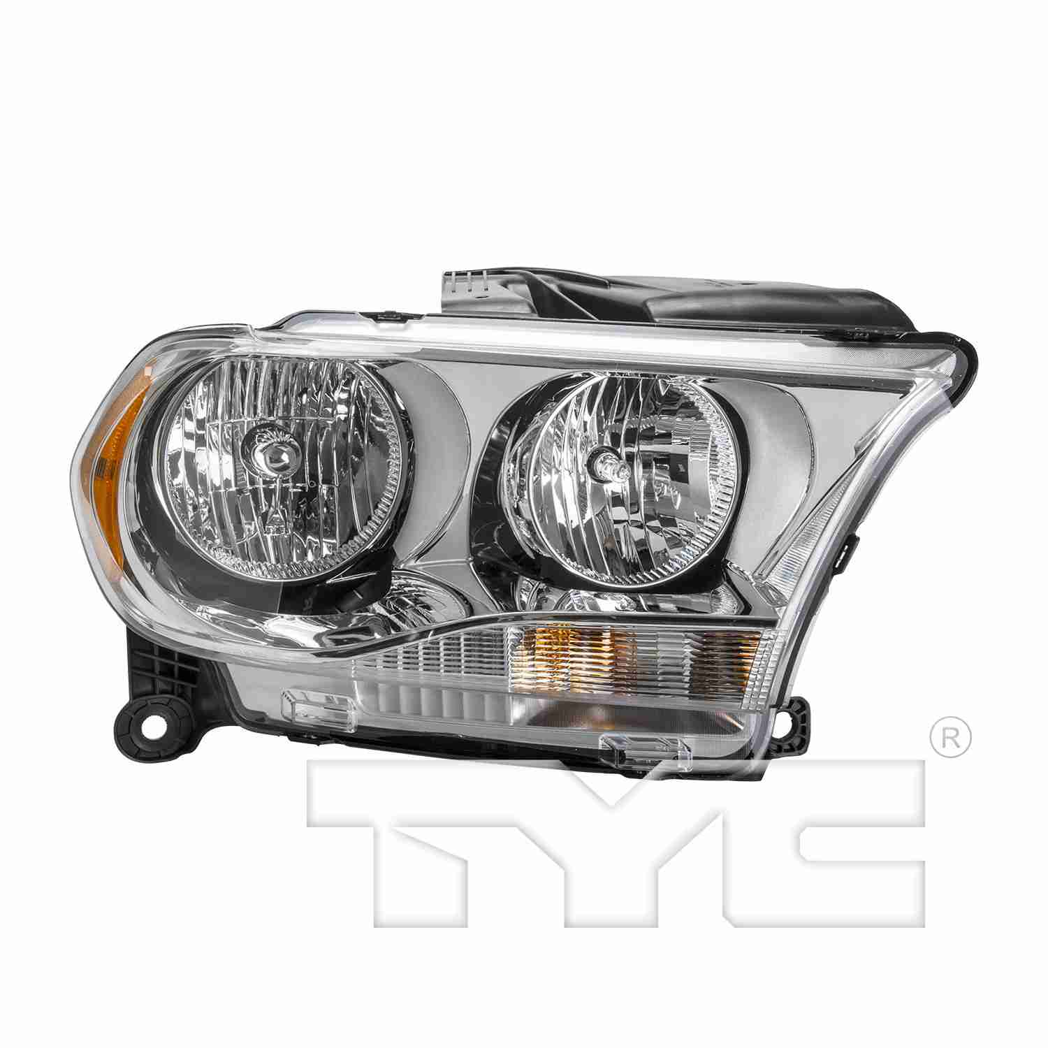 TYC Headlight Assembly  top view frsport 20-9203-00