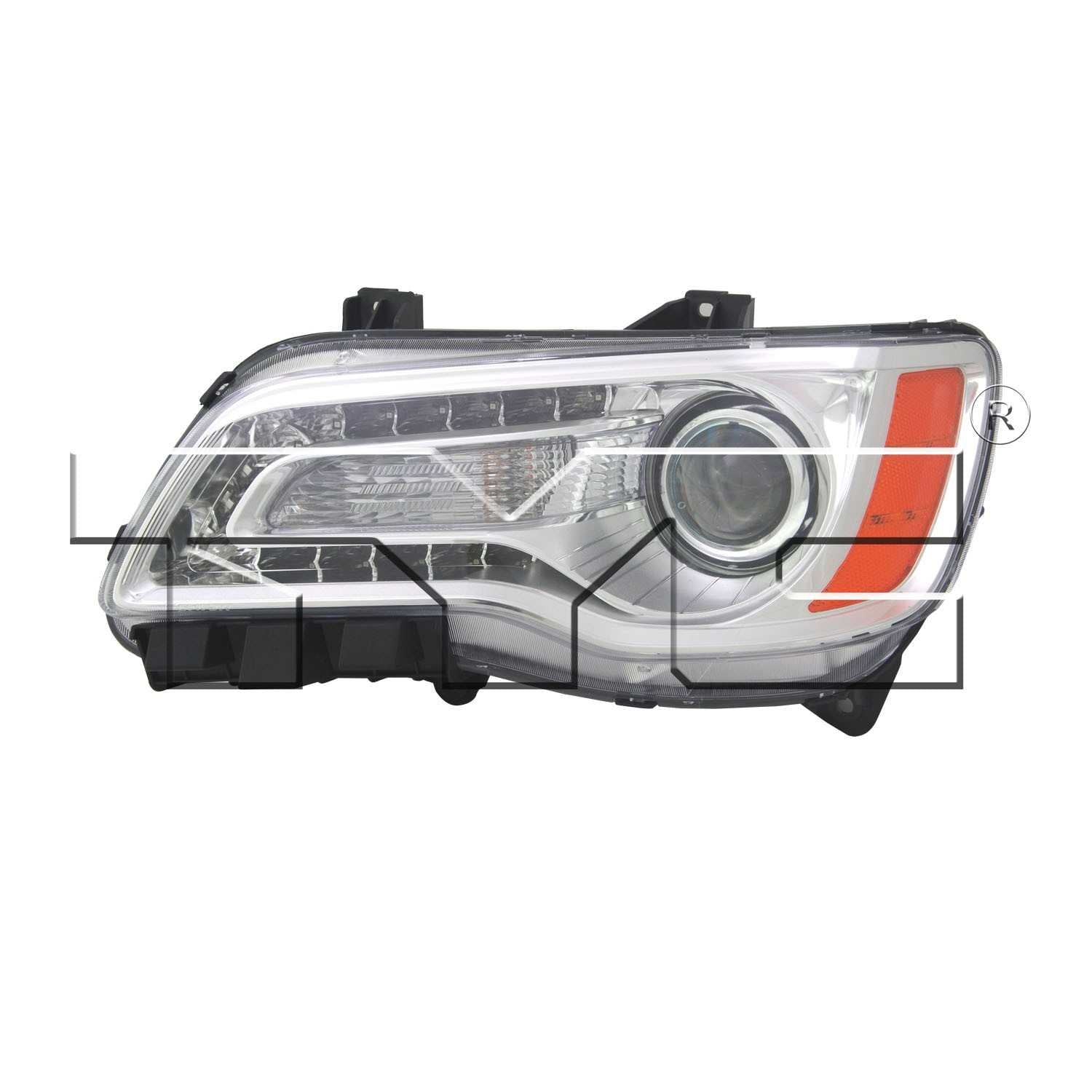 TYC Headlight Assembly  top view frsport 20-9218-00