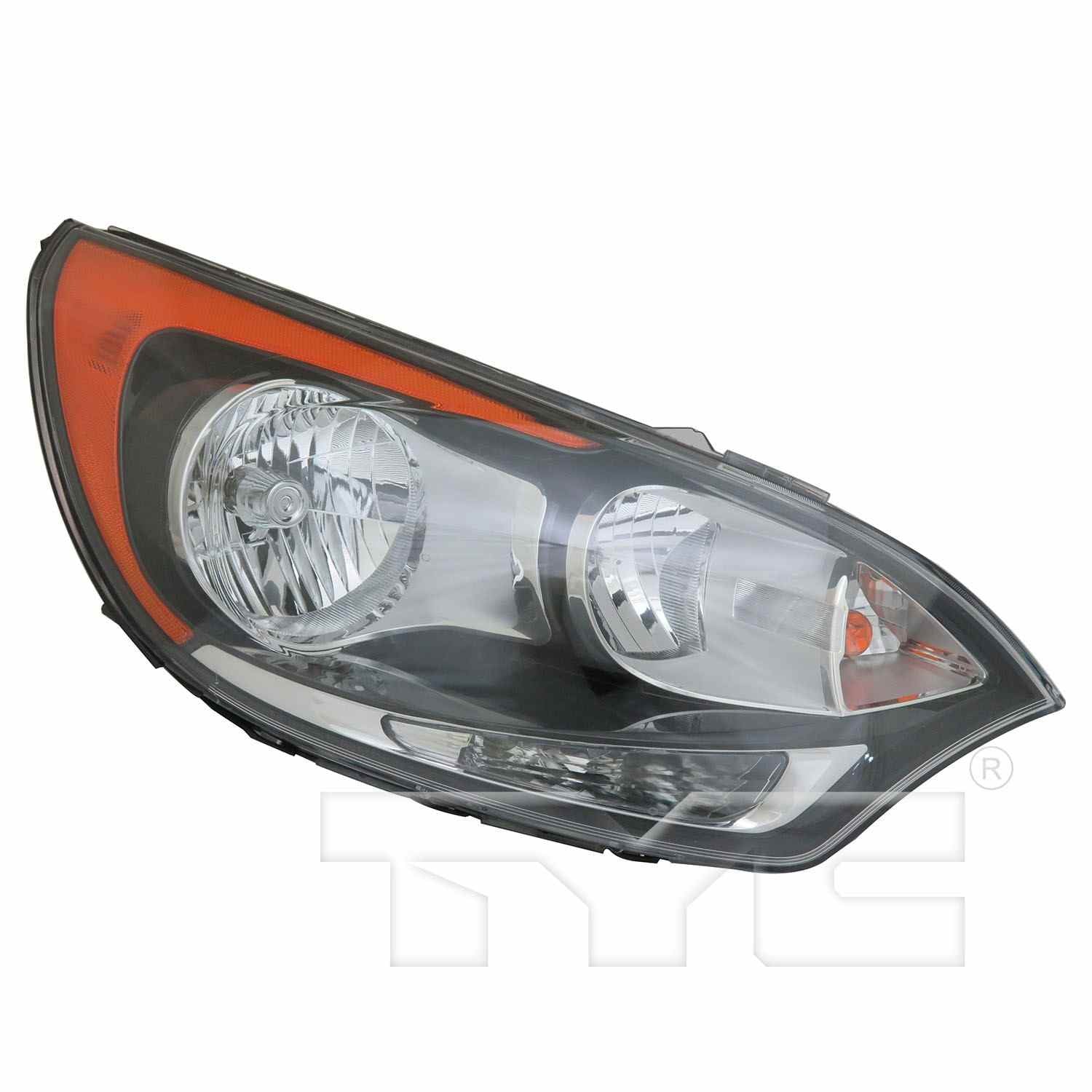 TYC Headlight Assembly  top view frsport 20-9229-00-9