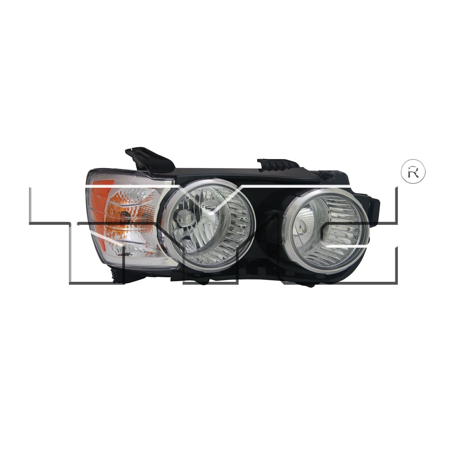 TYC Headlight Assembly  top view frsport 20-9231-00