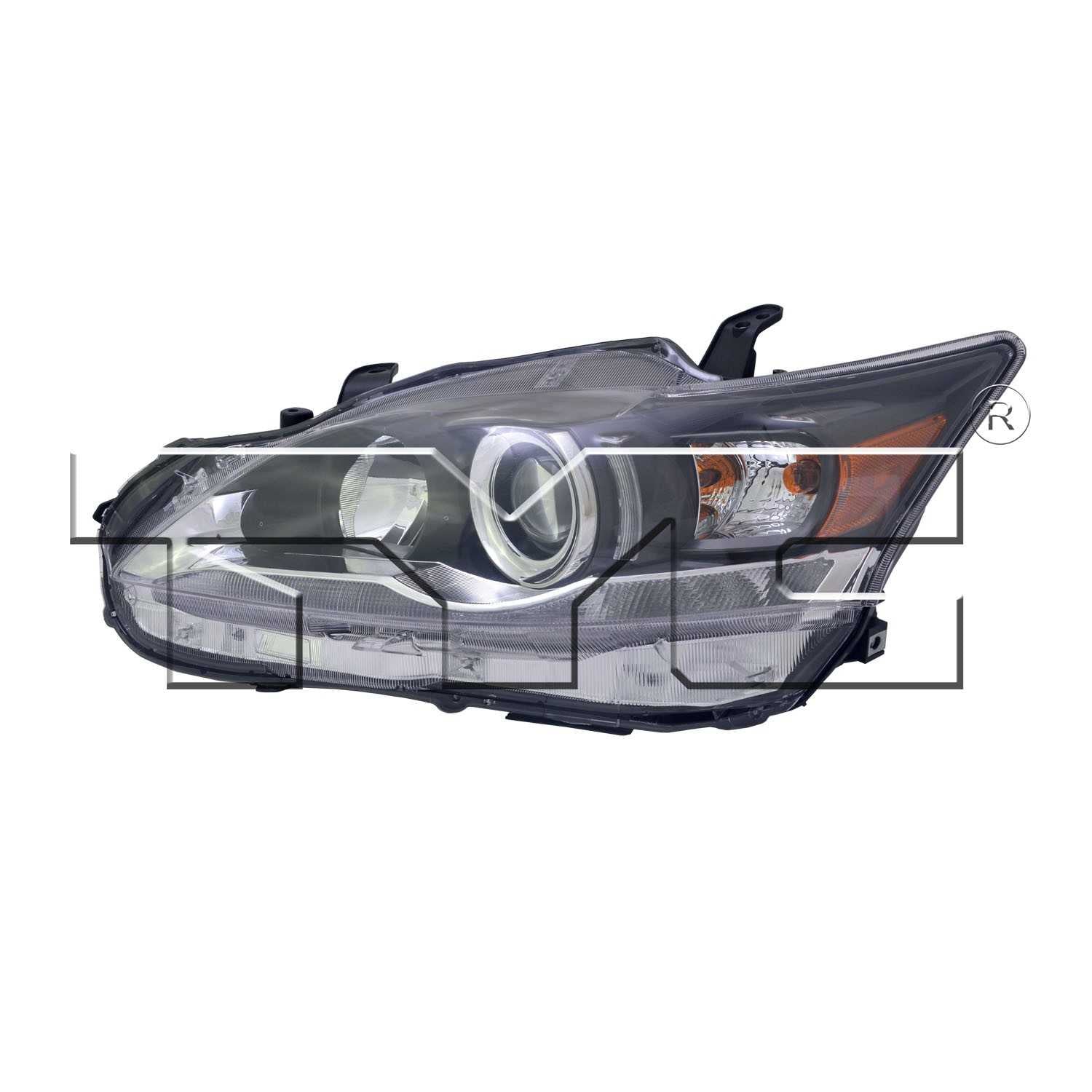 TYC Headlight Assembly  top view frsport 20-9260-00-9