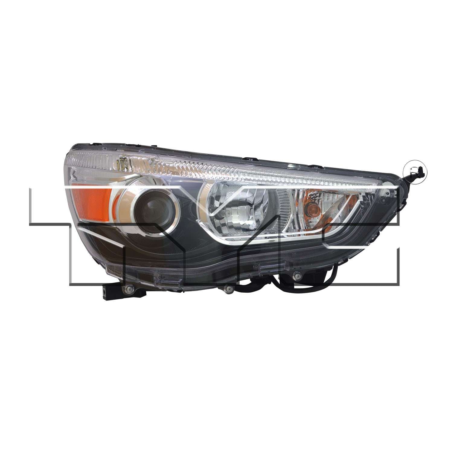 TYC Headlight Assembly  top view frsport 20-9263-00