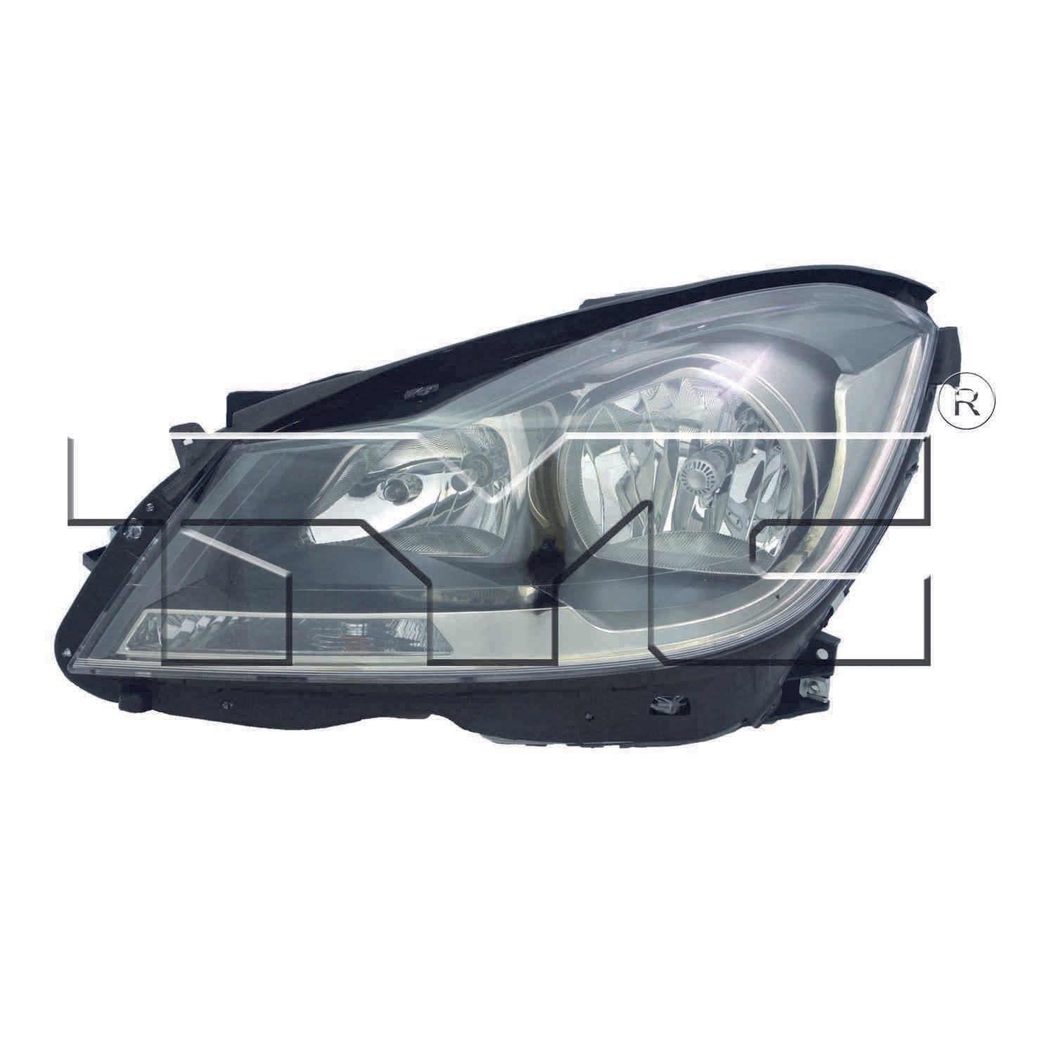 TYC Headlight Assembly  top view frsport 20-9274-90