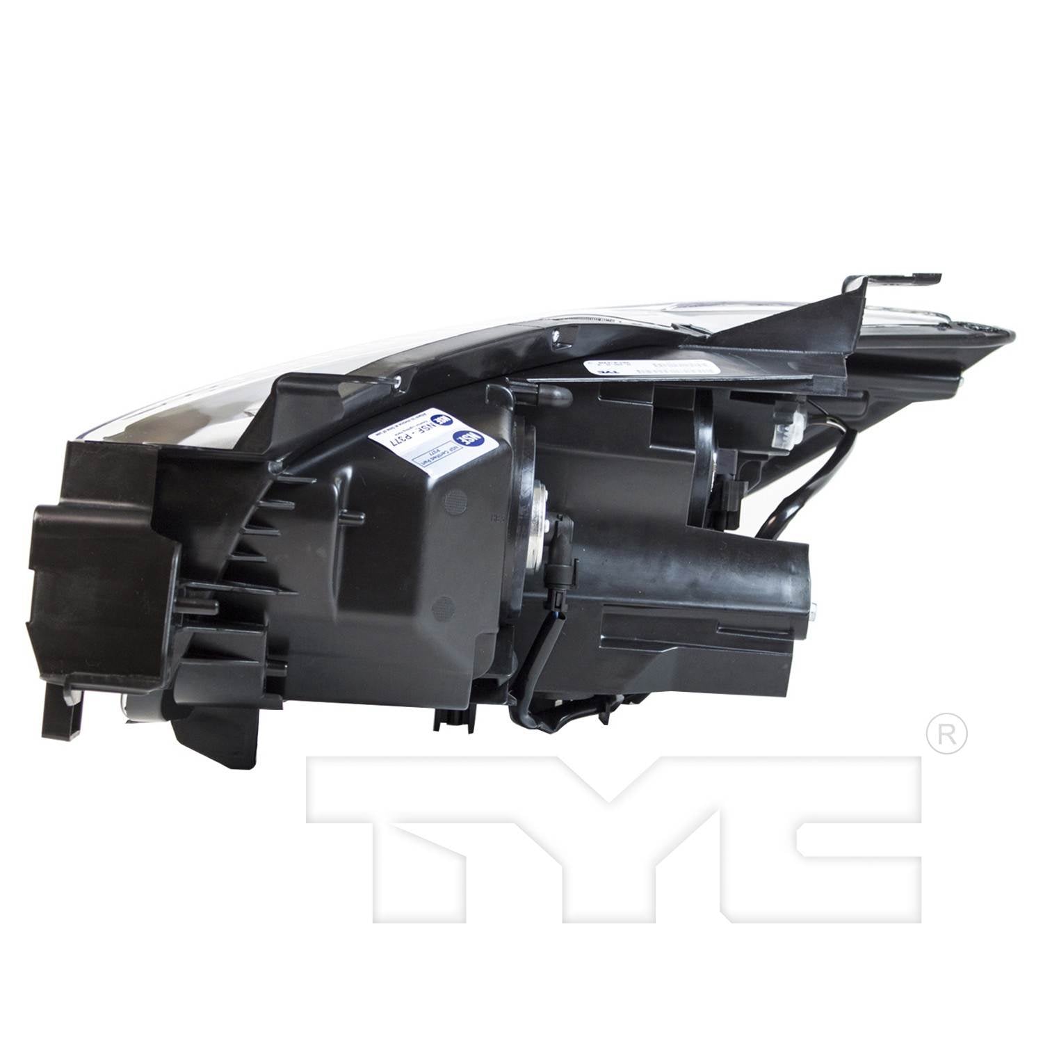 tyc headlight assembly  frsport 20-9309-00