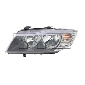 TYC Headlight Assembly  top view frsport 20-9356-00