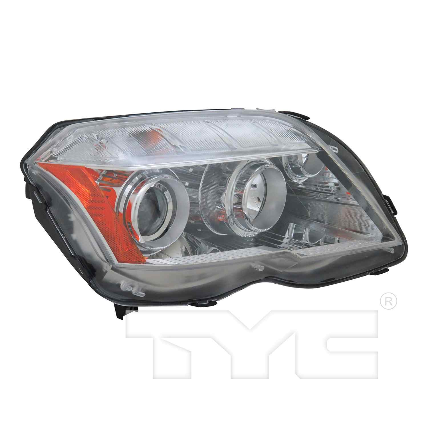 TYC Headlight Assembly  top view frsport 20-9373-00-9