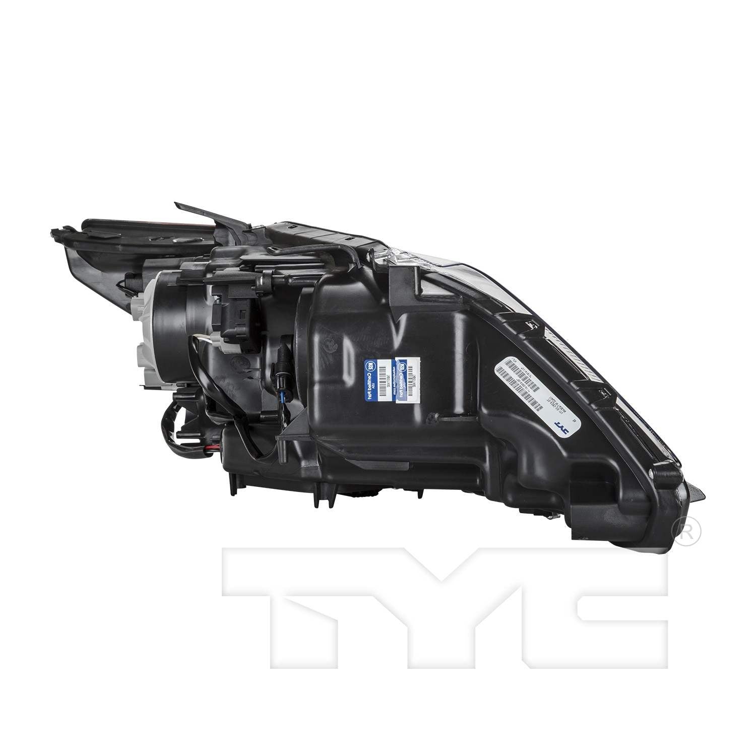 tyc headlight assembly  frsport 20-9386-01