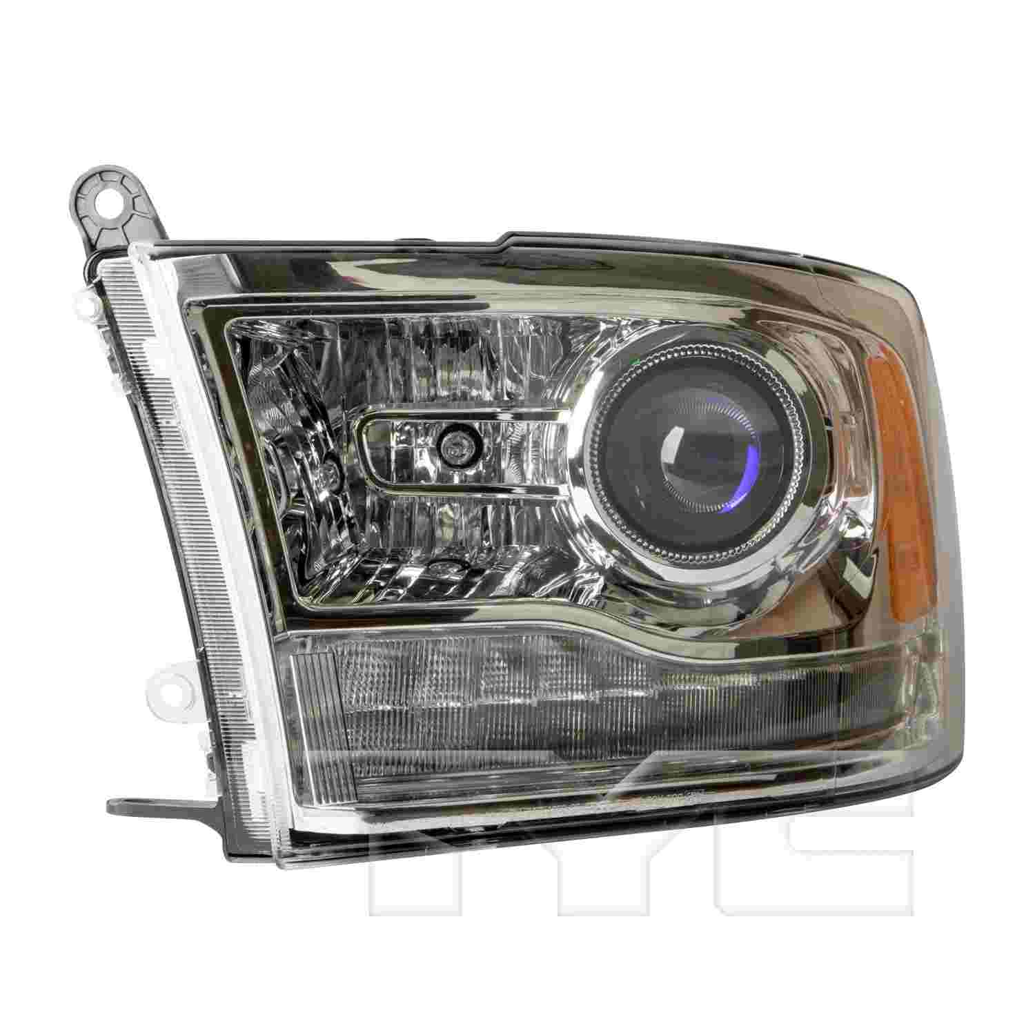 TYC Headlight Assembly  top view frsport 20-9392-00