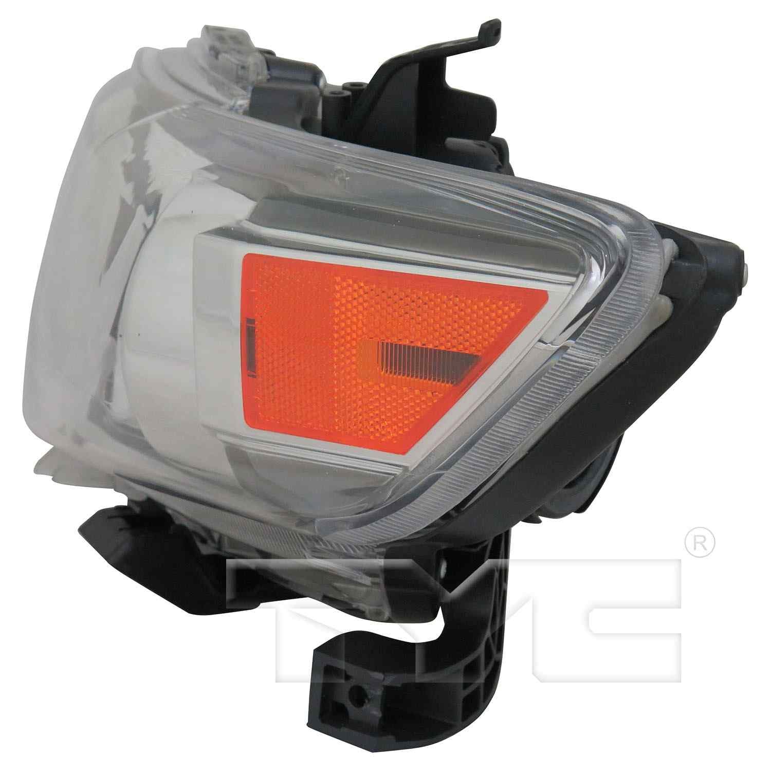 tyc headlight assembly  frsport 20-9668-01-9