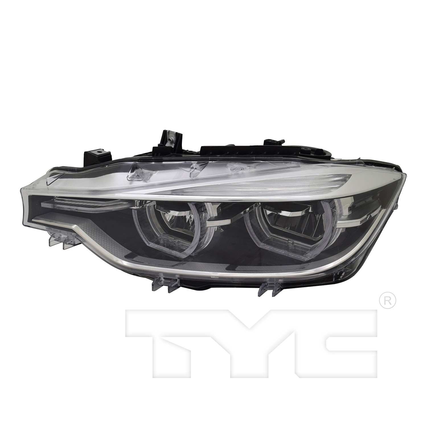 TYC Headlight Assembly  top view frsport 20-9818-90