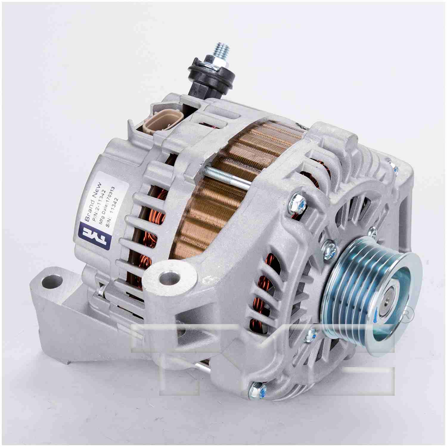 TYC Alternator  top view frsport 2-11342