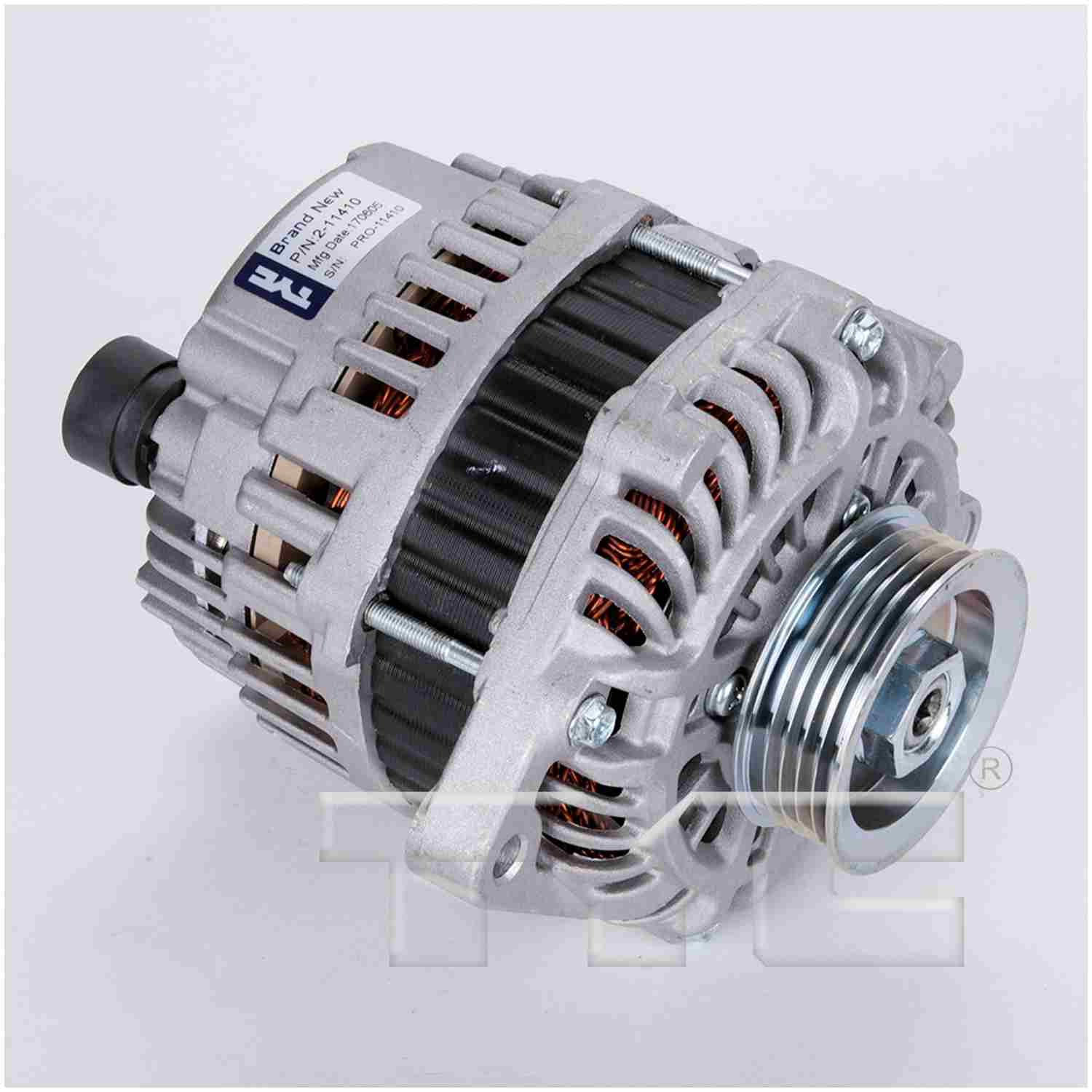 TYC Alternator  top view frsport 2-11410