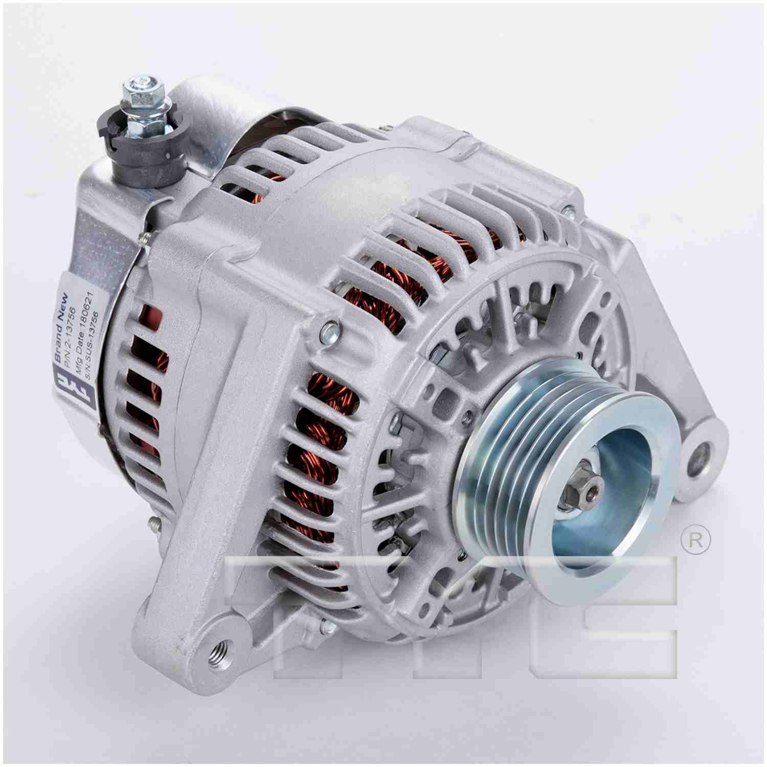 TYC Alternator  top view frsport 2-13756