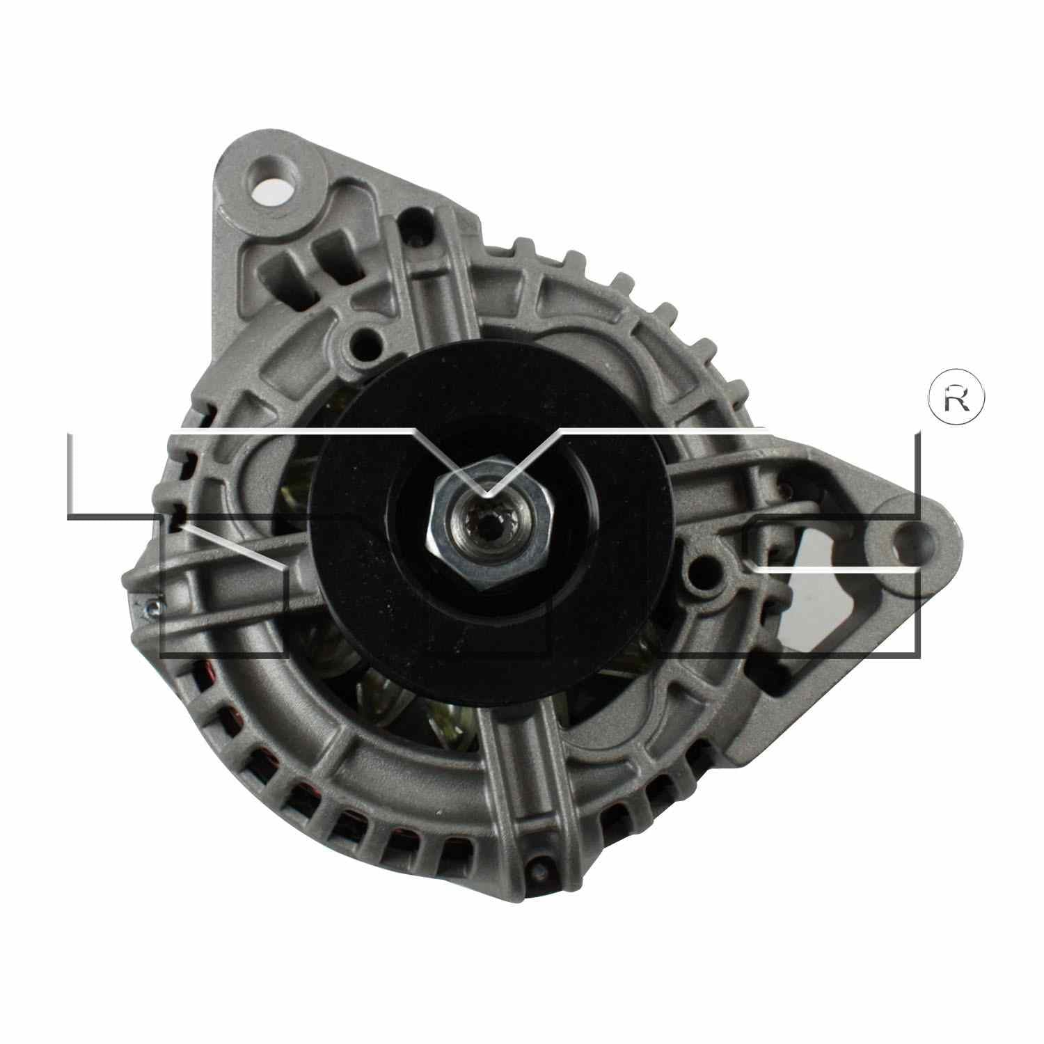 TYC Alternator  top view frsport 2-13922