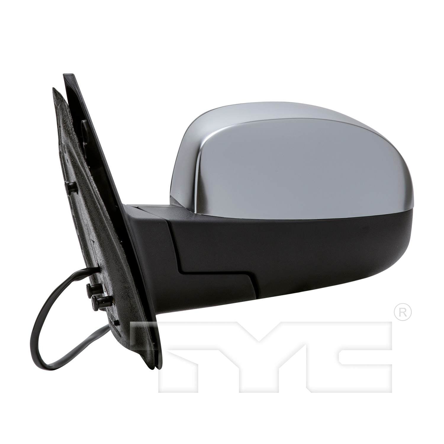 TYC Door Mirror  top view frsport 2150142