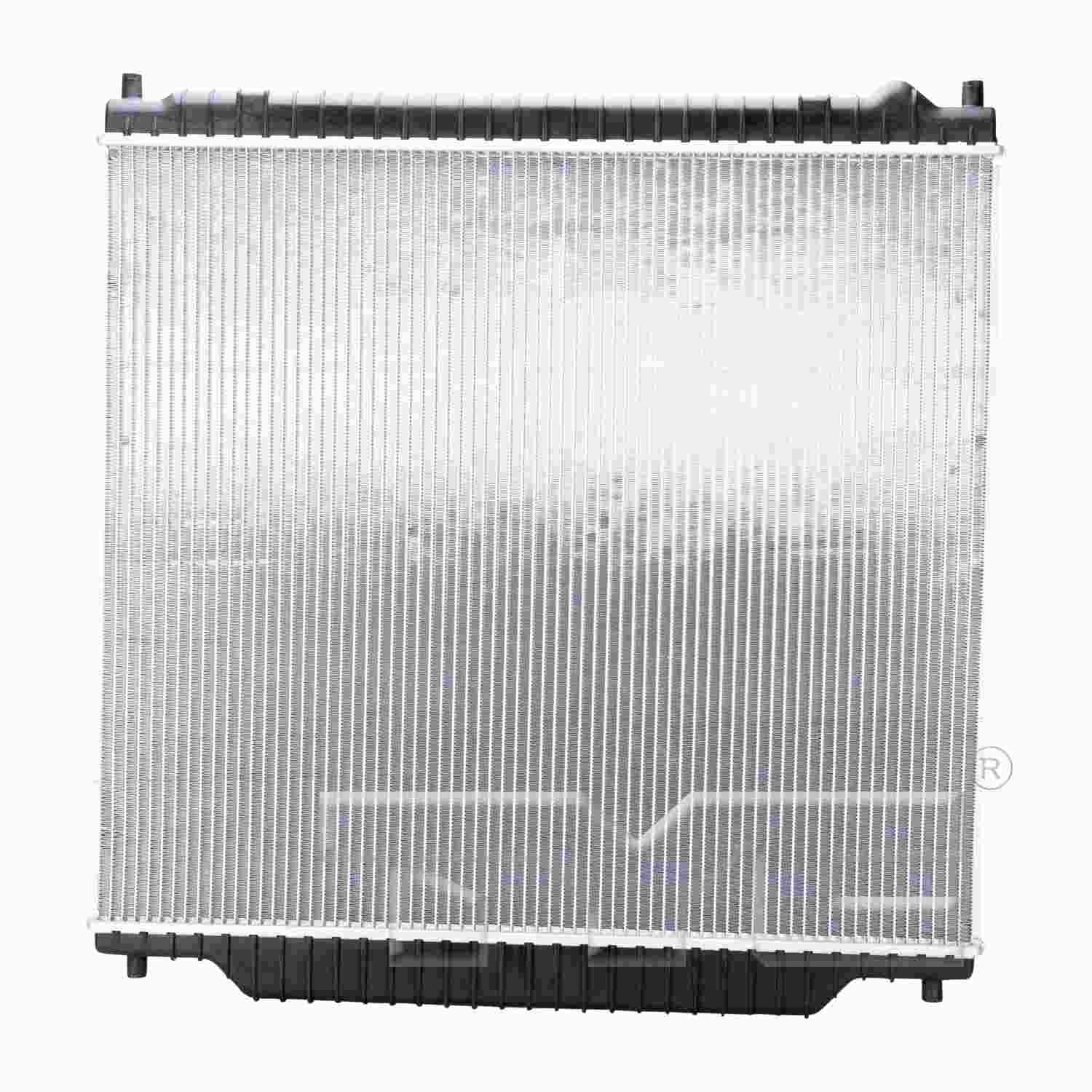 TYC TYC Radiator  top view frsport 2170