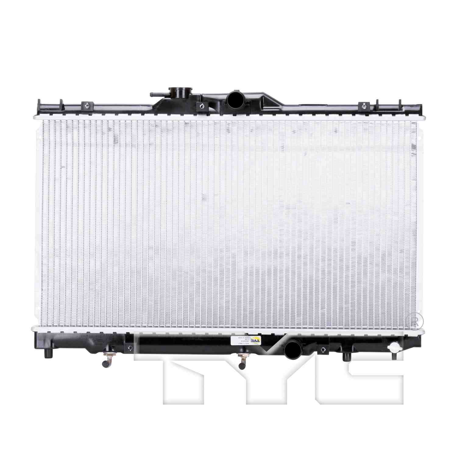 TYC TYC Radiator  top view frsport 2198