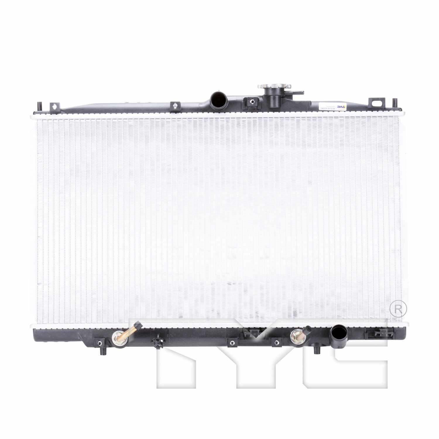 TYC TYC Radiator  top view frsport 2203