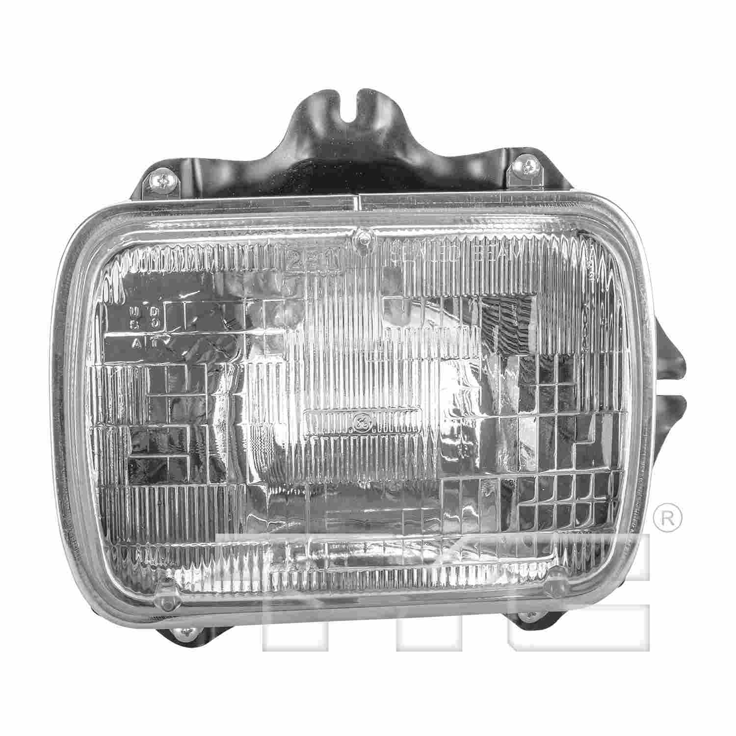 TYC Headlight Assembly  top view frsport 22-1011