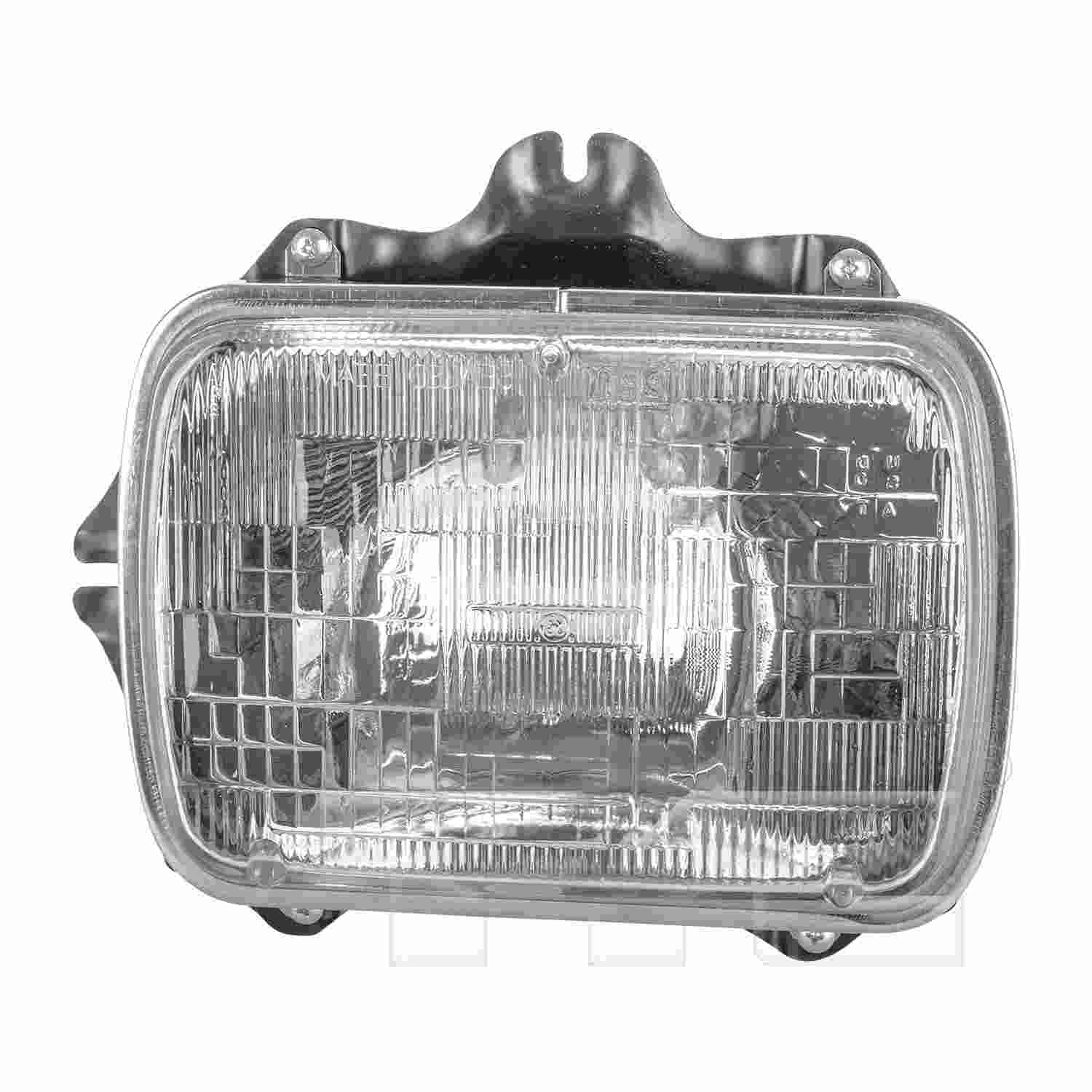 TYC Headlight Assembly  top view frsport 22-1012