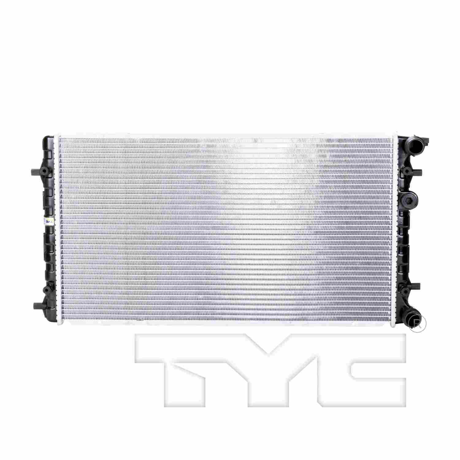 TYC TYC Radiator  top view frsport 2241