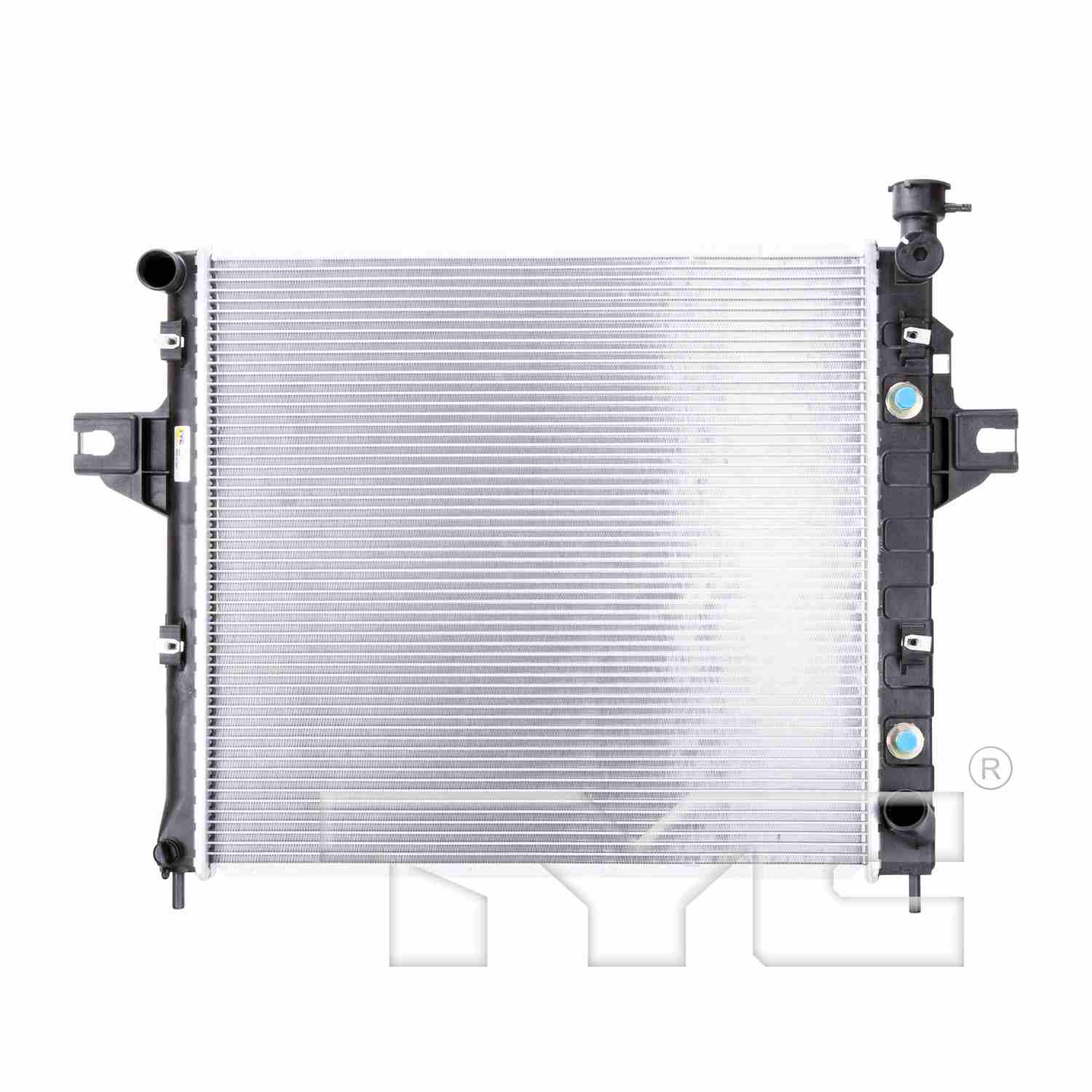 TYC TYC Radiator  top view frsport 2263