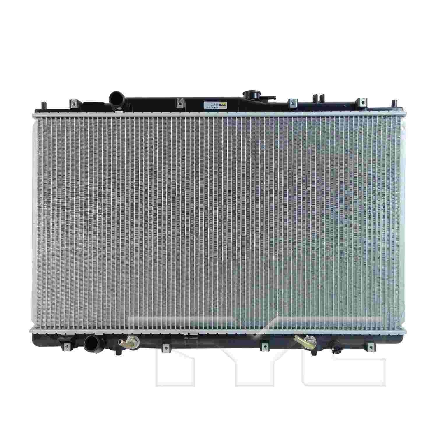 TYC TYC Radiator  top view frsport 2270