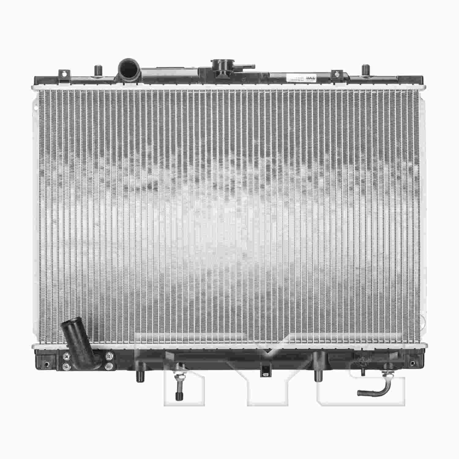 TYC TYC Radiator  top view frsport 2278