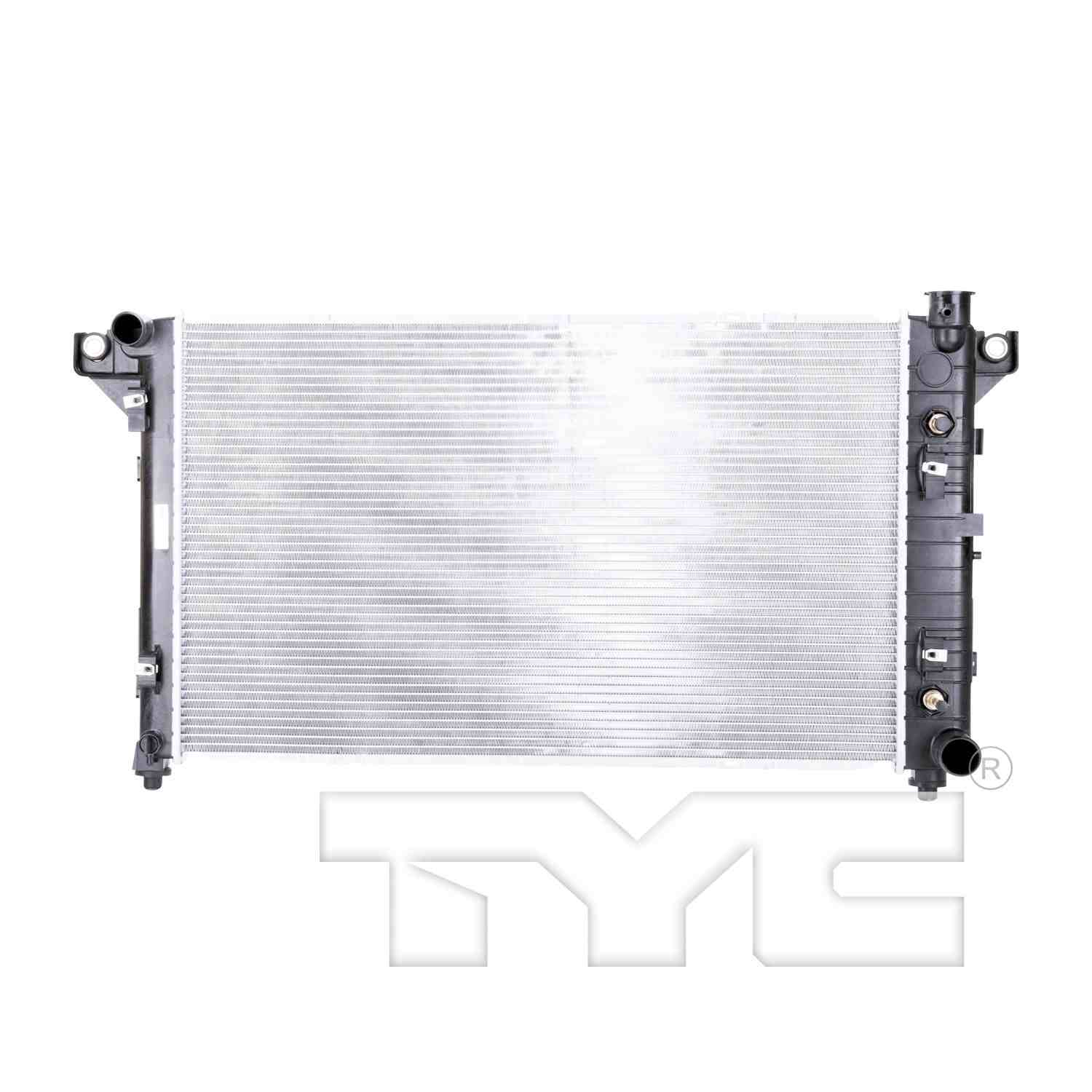 TYC TYC Radiator  top view frsport 2291