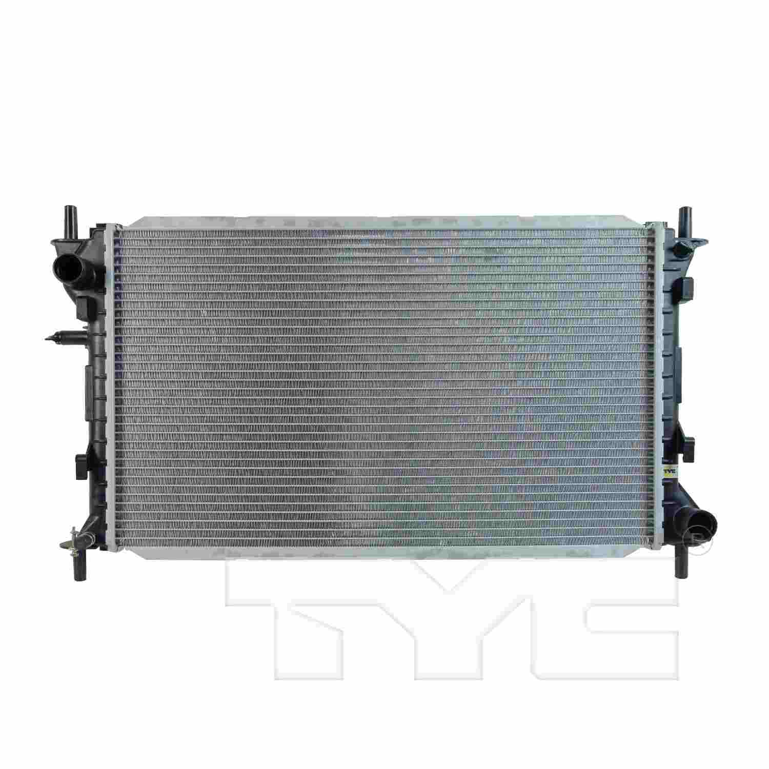 TYC TYC Radiator  top view frsport 2296