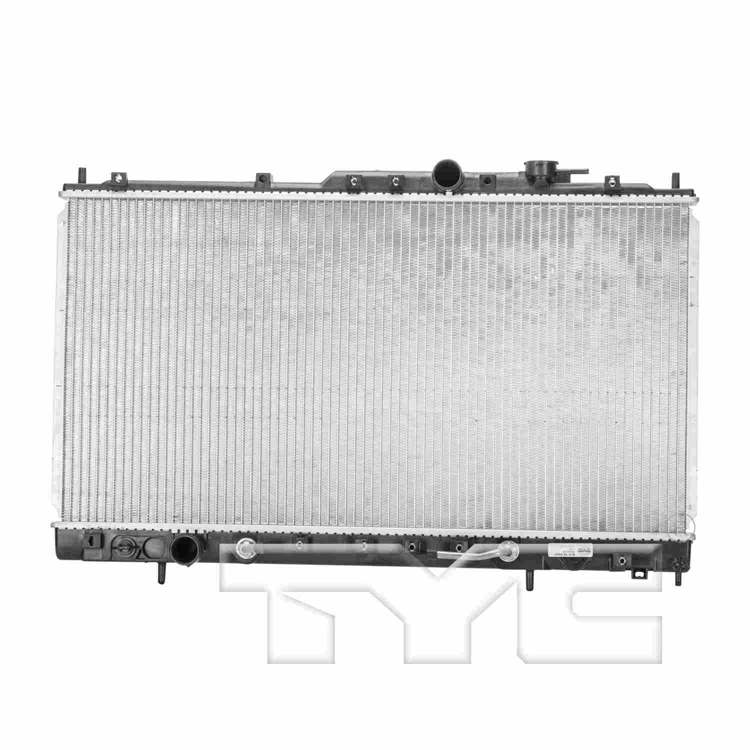 TYC TYC Radiator  top view frsport 2300