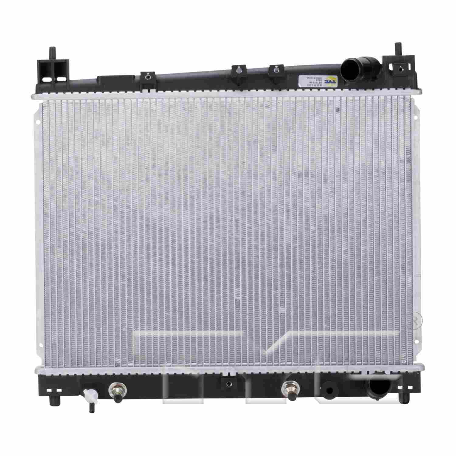 TYC TYC Radiator  top view frsport 2305