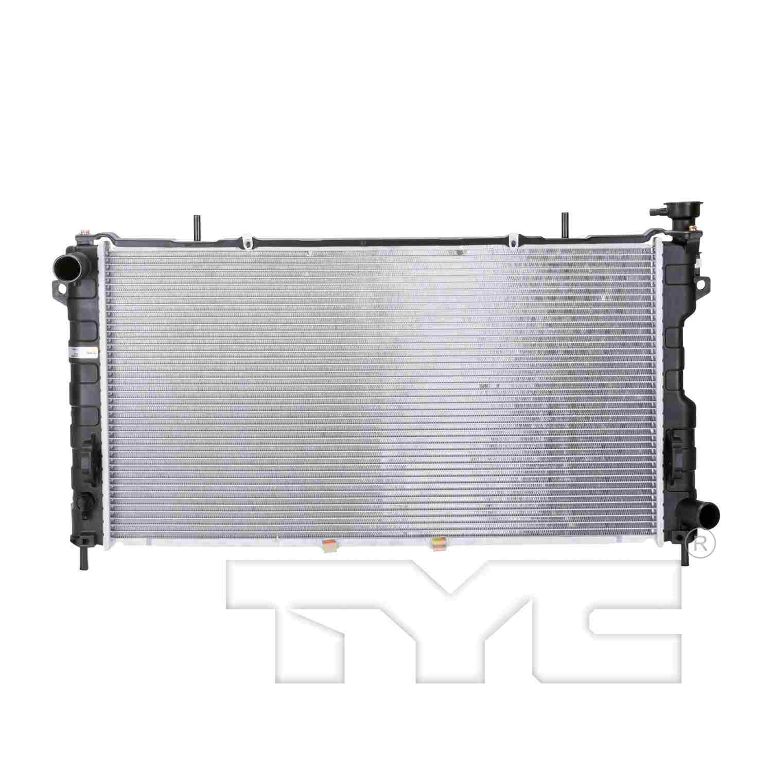 TYC TYC Radiator  top view frsport 2312