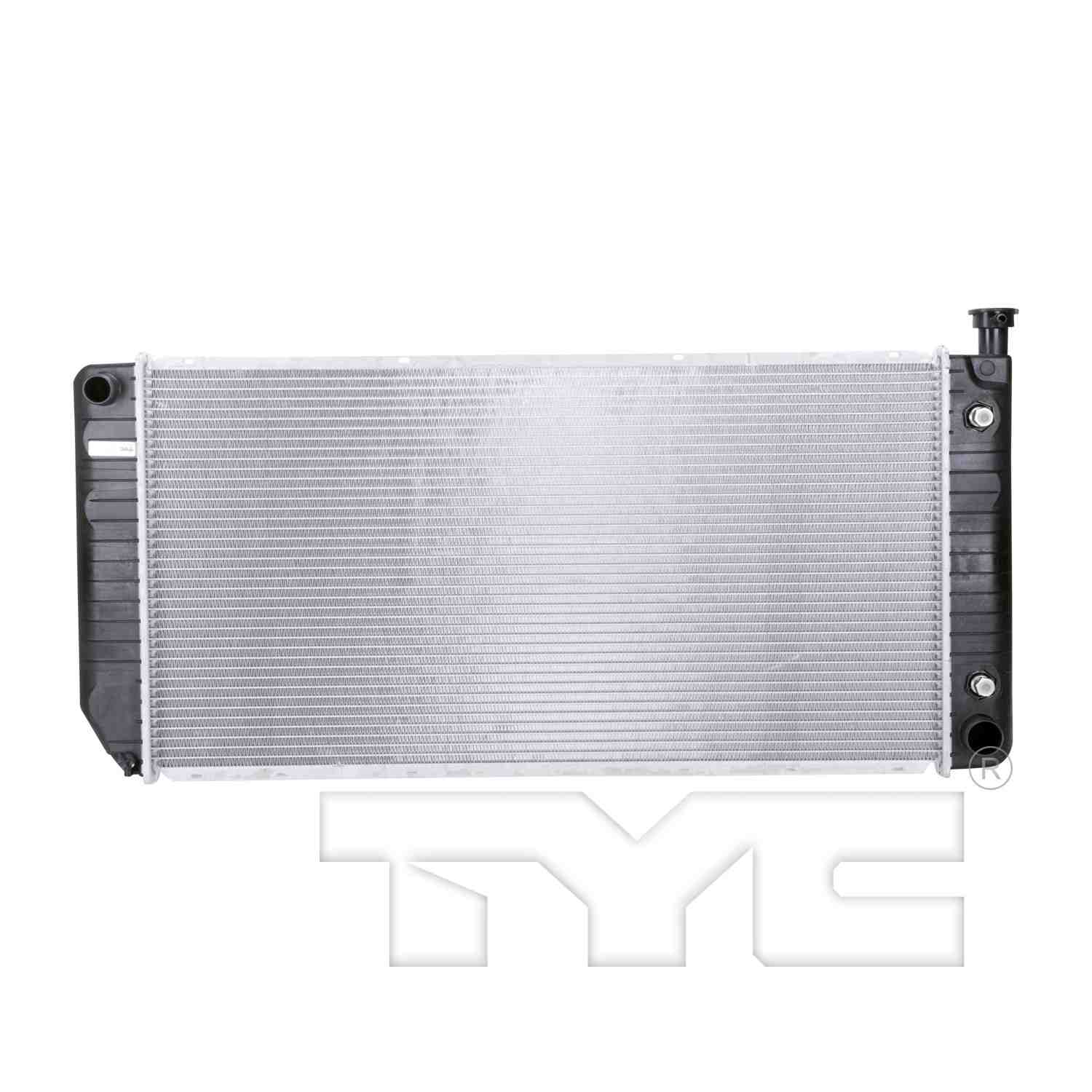 TYC TYC Radiator  top view frsport 2317