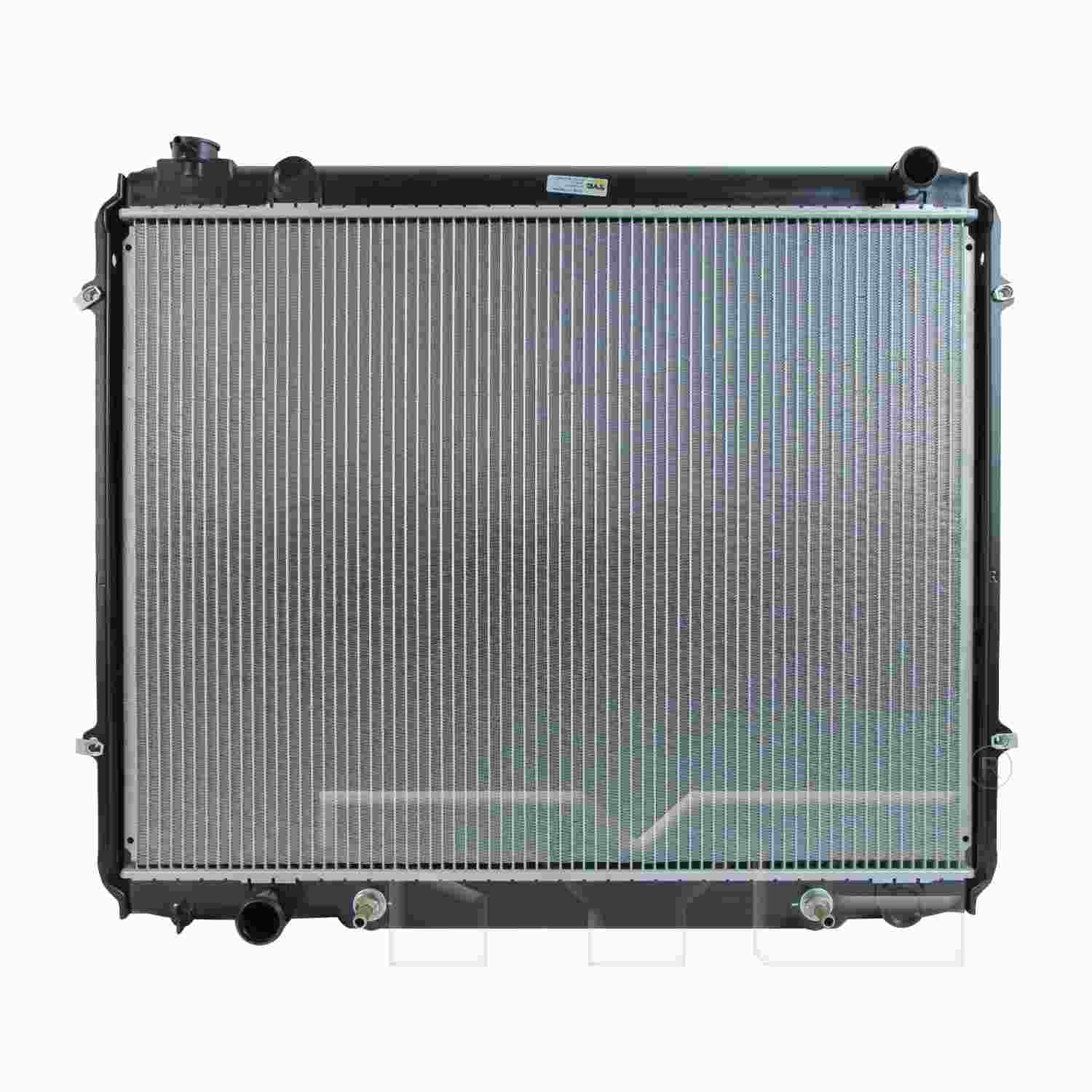 TYC TYC Radiator  top view frsport 2320