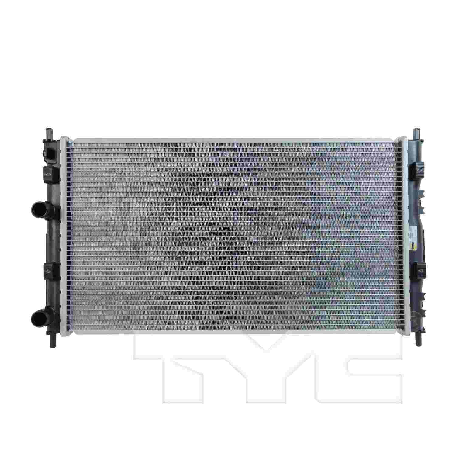 TYC TYC Radiator  top view frsport 2323