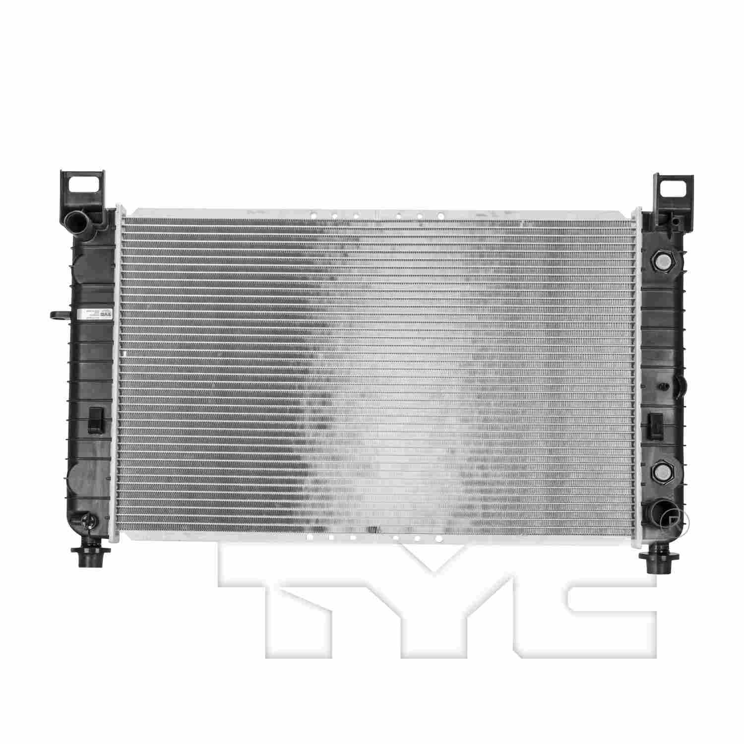 TYC TYC Radiator  top view frsport 2334