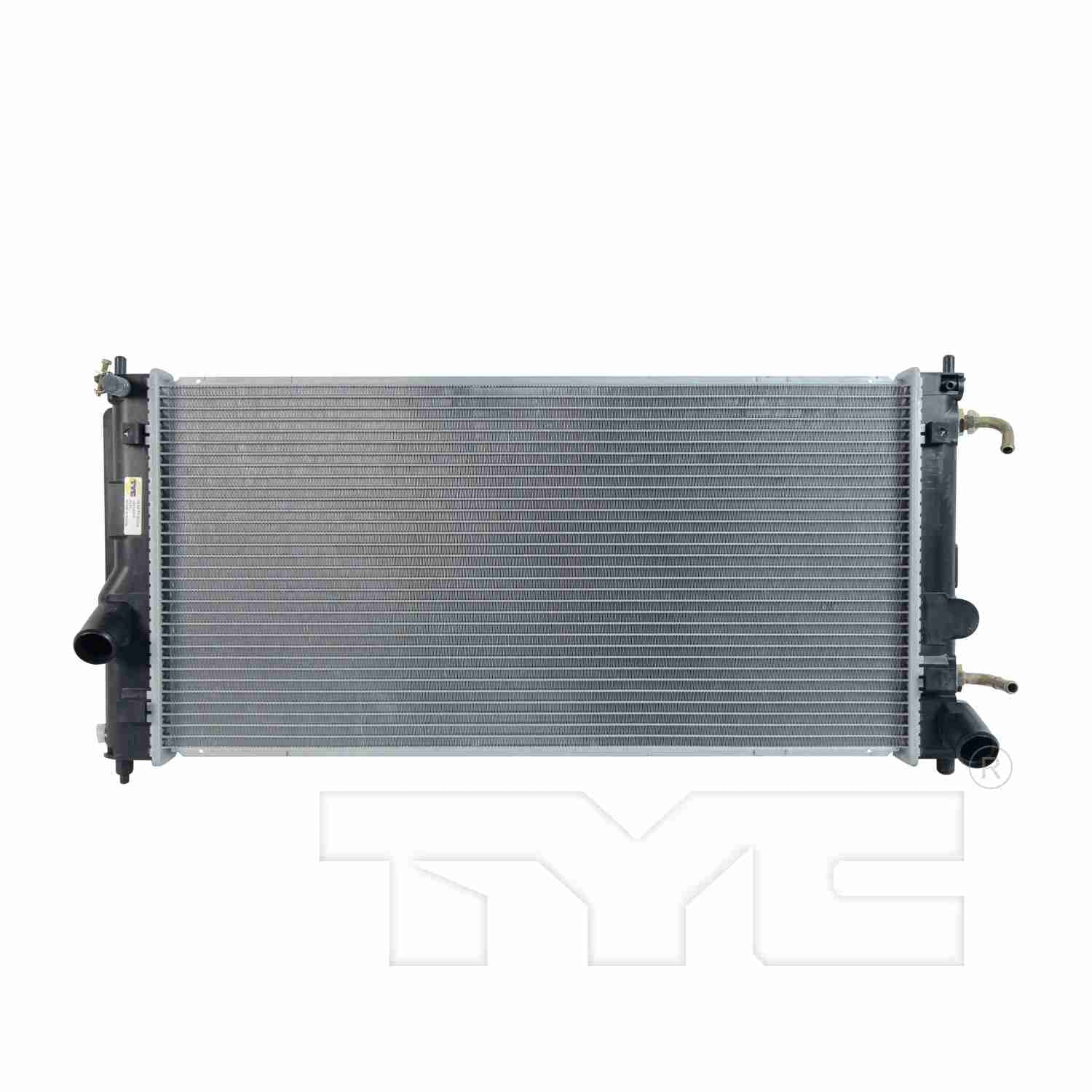 TYC TYC Radiator  top view frsport 2335