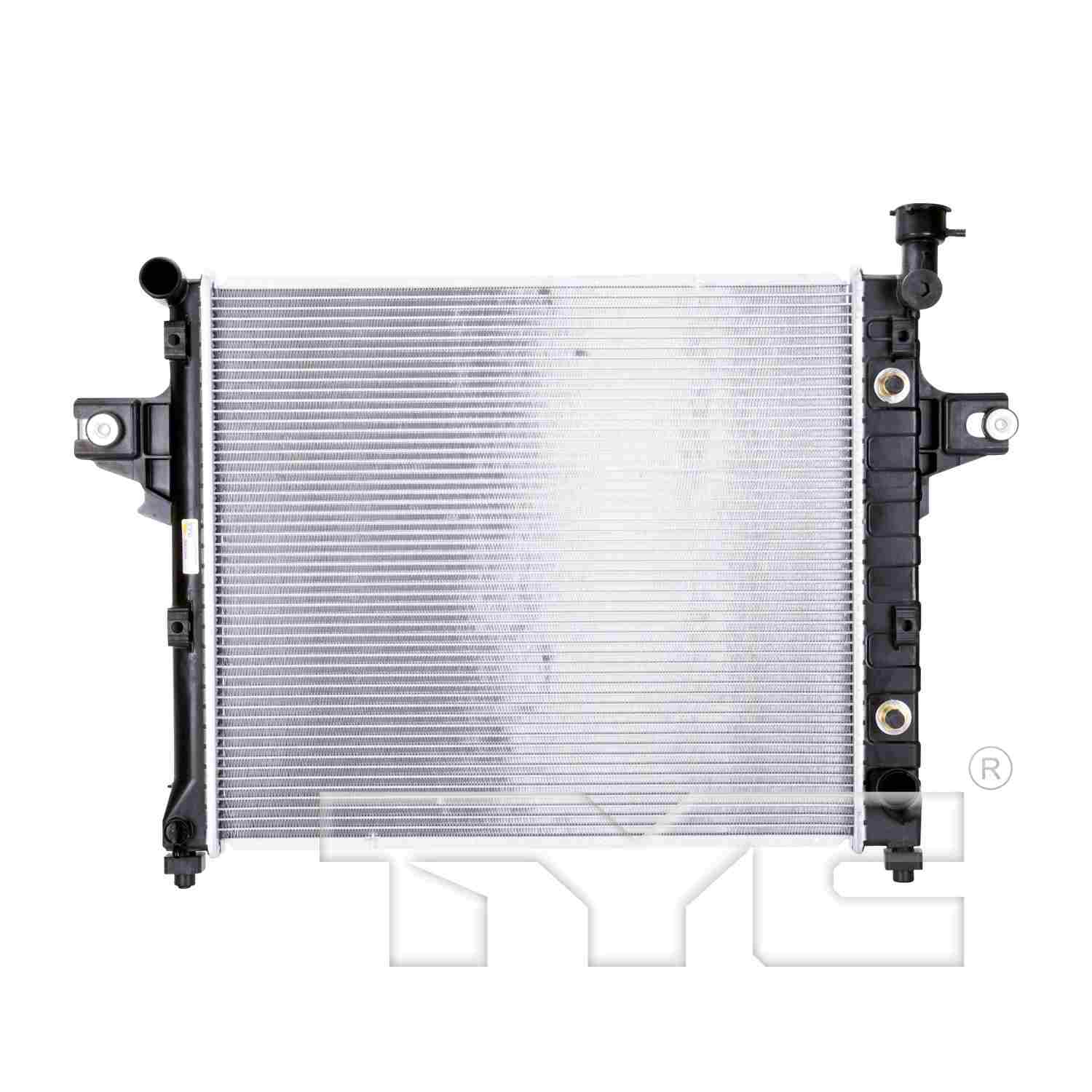 TYC TYC Radiator  top view frsport 2336