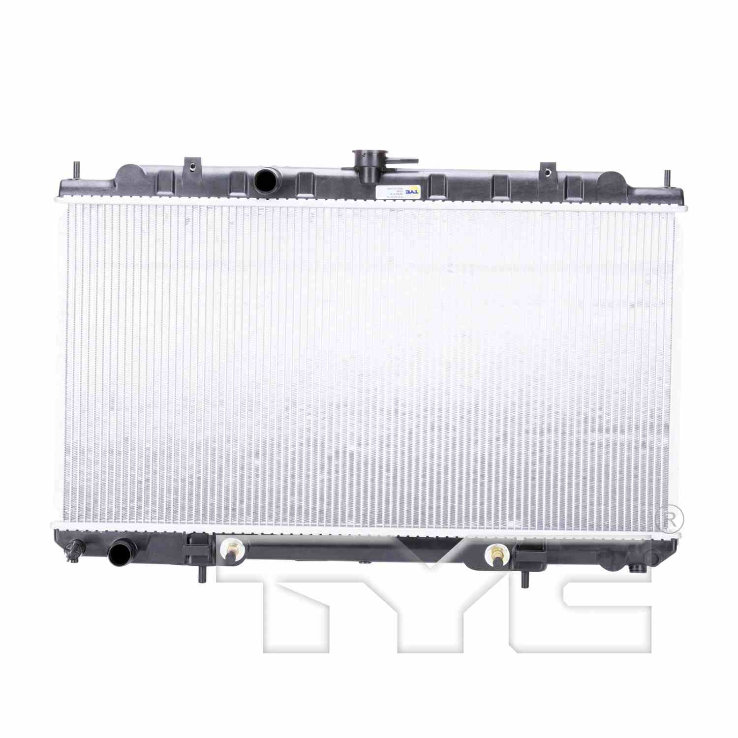 TYC TYC Radiator  top view frsport 2346