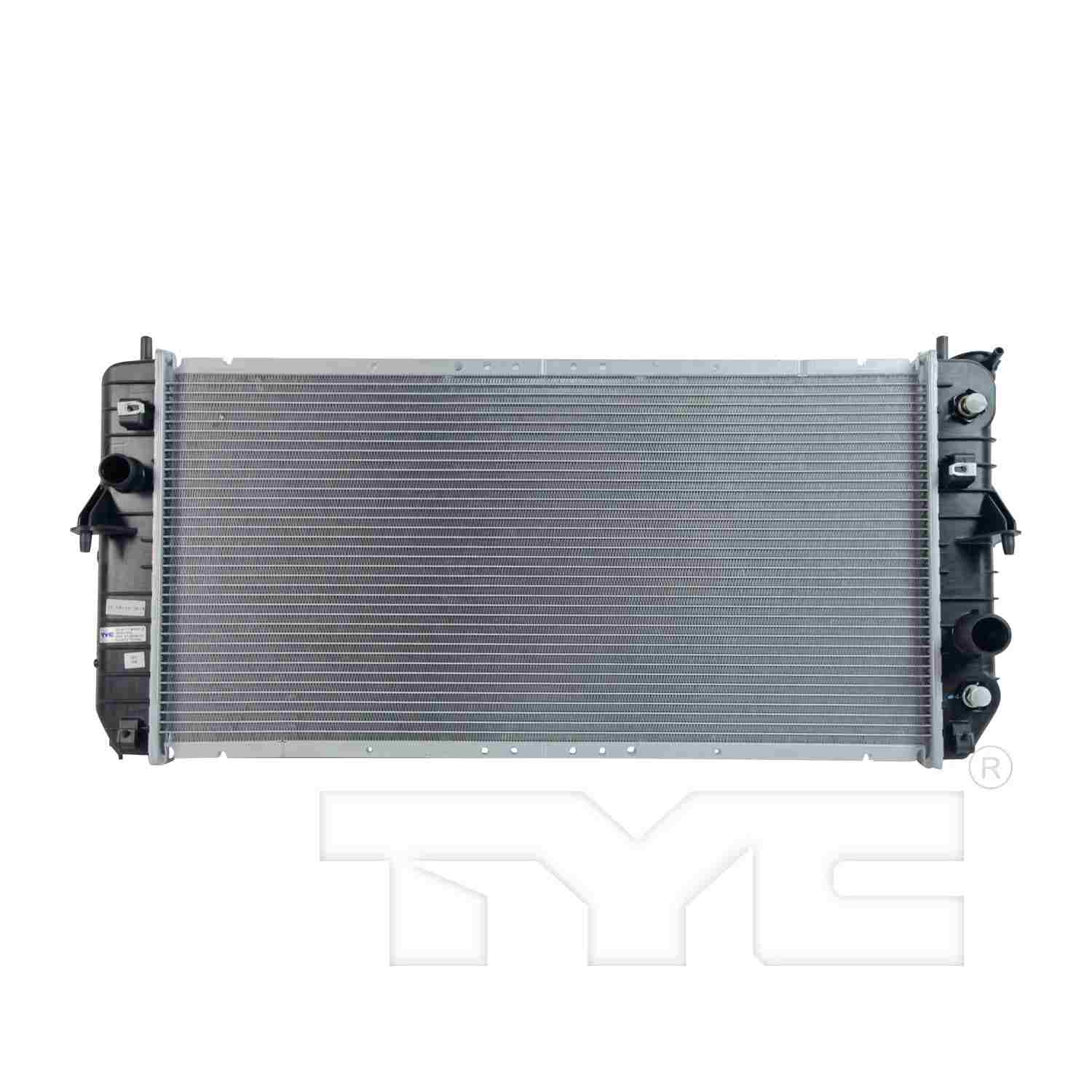 TYC TYC Radiator  top view frsport 2347