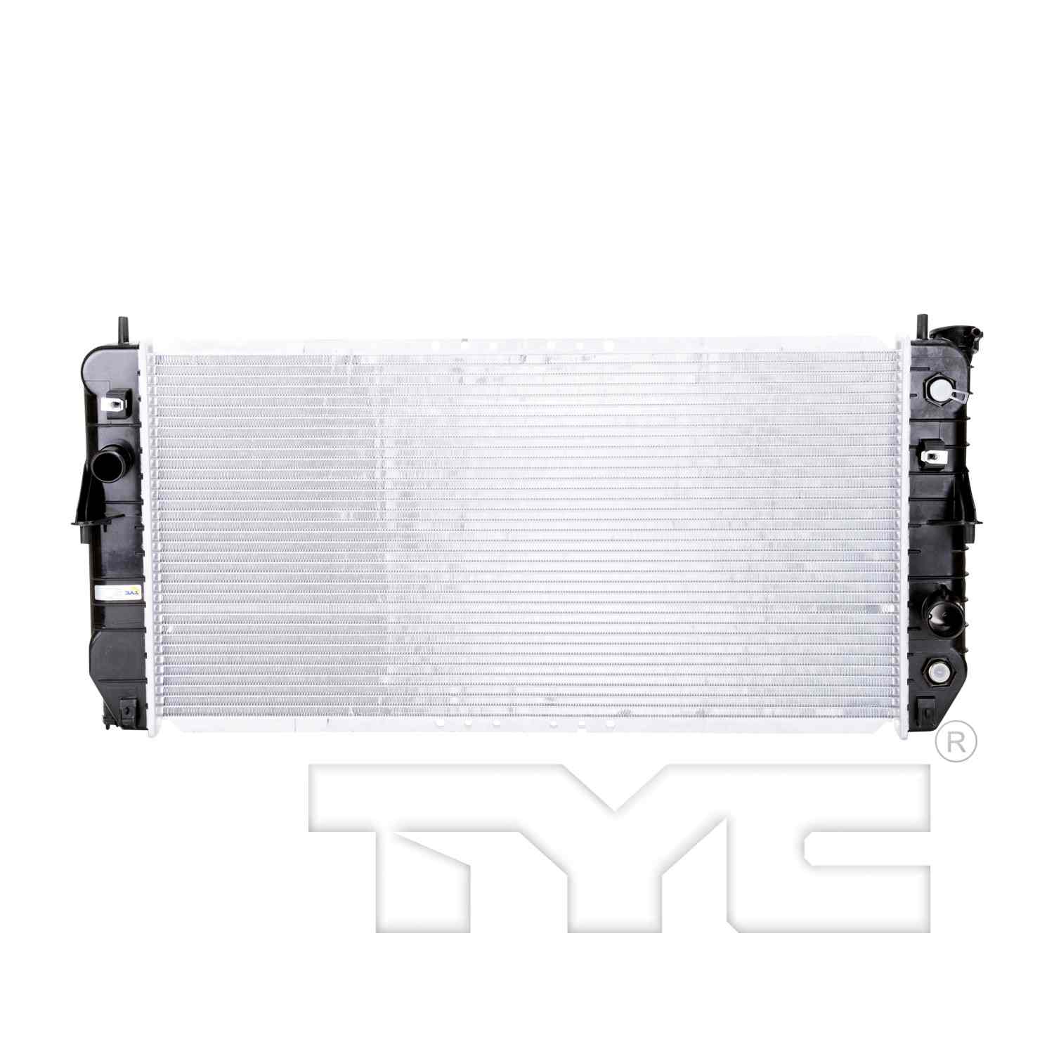 TYC TYC Radiator  top view frsport 2348