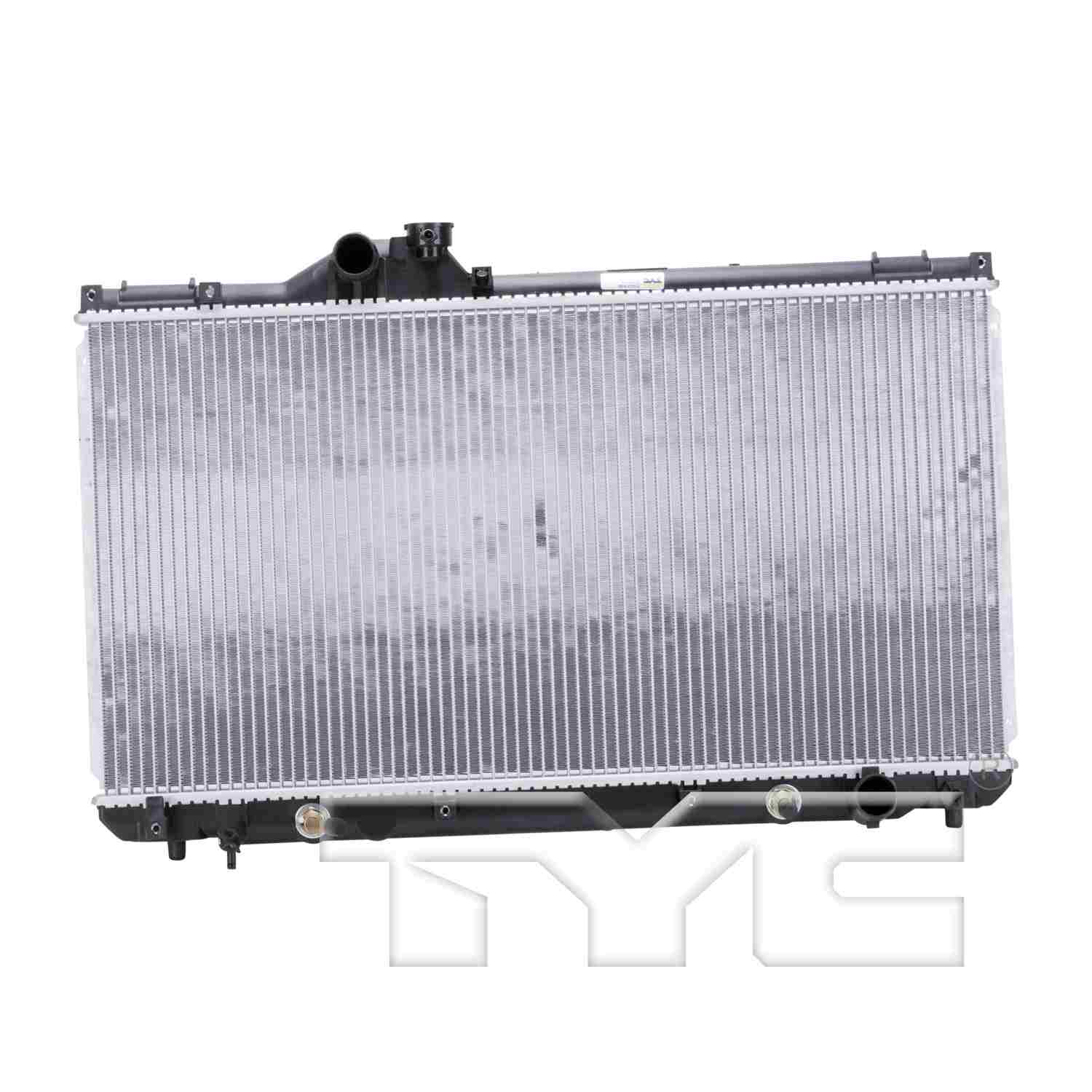 TYC TYC Radiator  top view frsport 2356