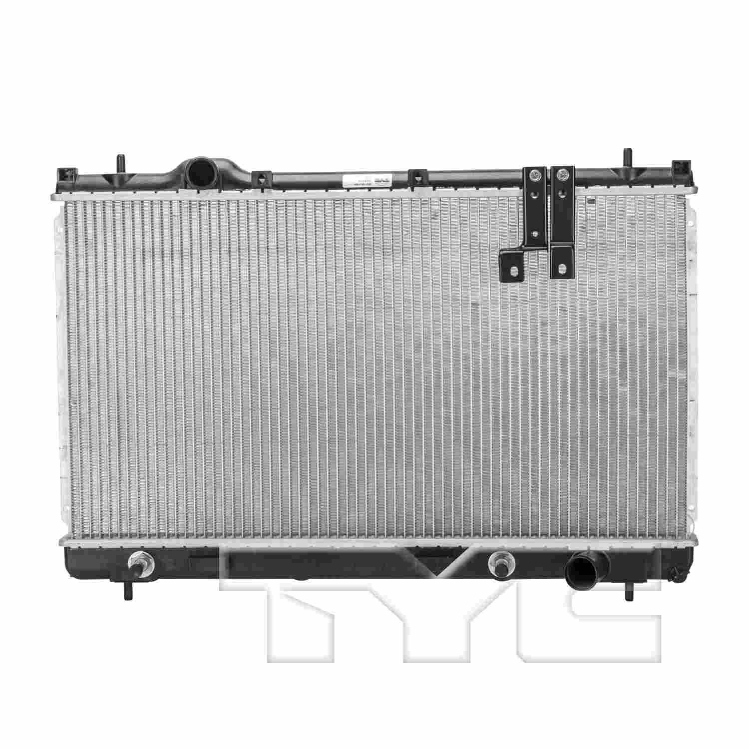 TYC TYC Radiator  top view frsport 2363