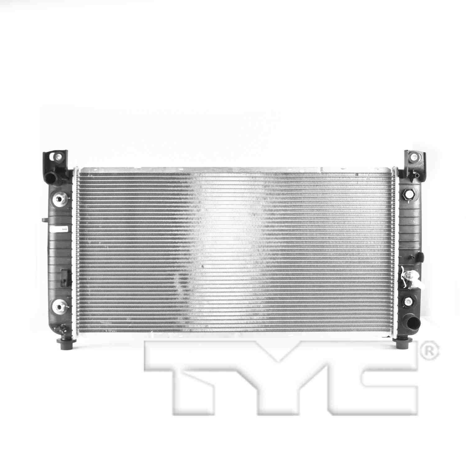 TYC TYC Radiator  top view frsport 2370