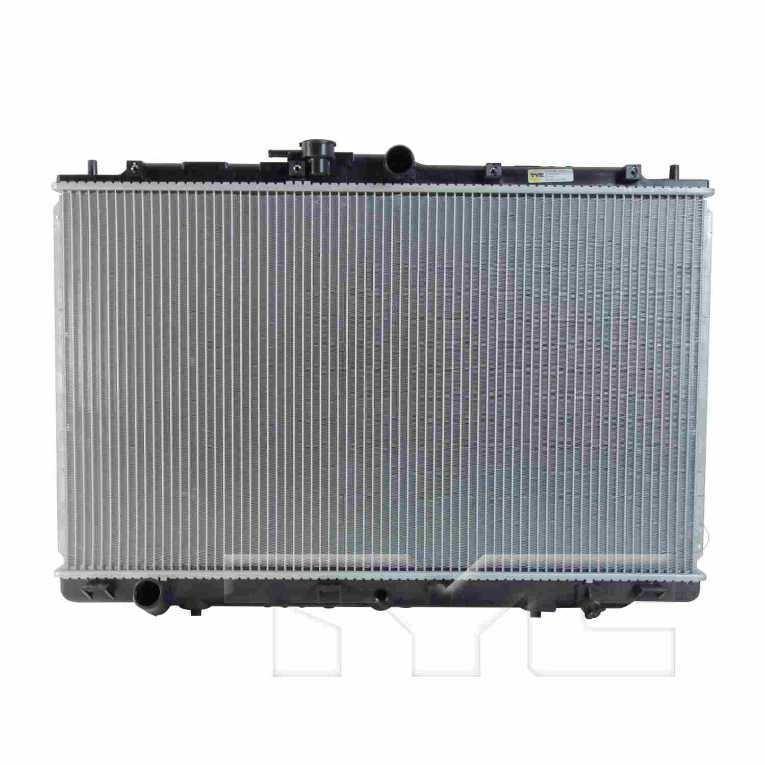 TYC TYC Radiator  top view frsport 2375